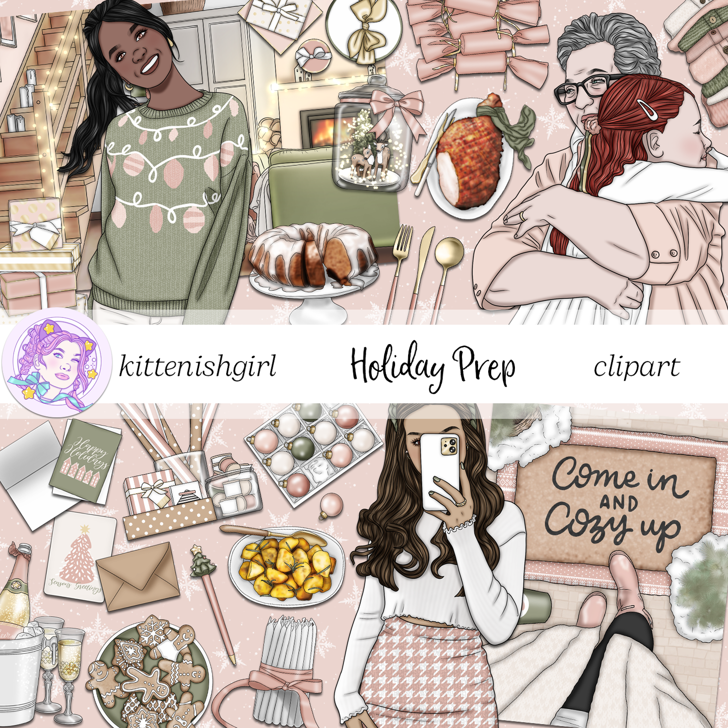 Holiday Prep // Clip Art