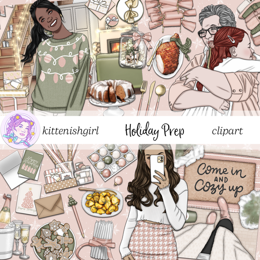 Holiday Prep // Clip Art