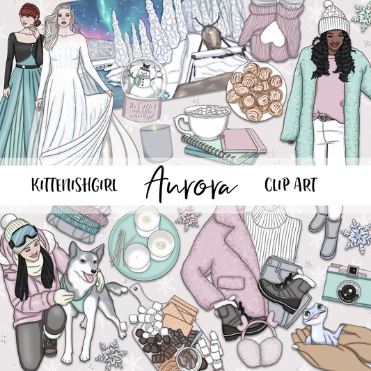 Aurora // Clip Art