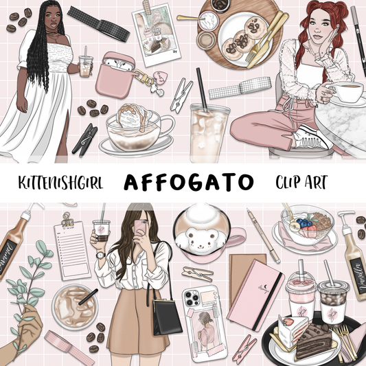 Affogato // Clip Art