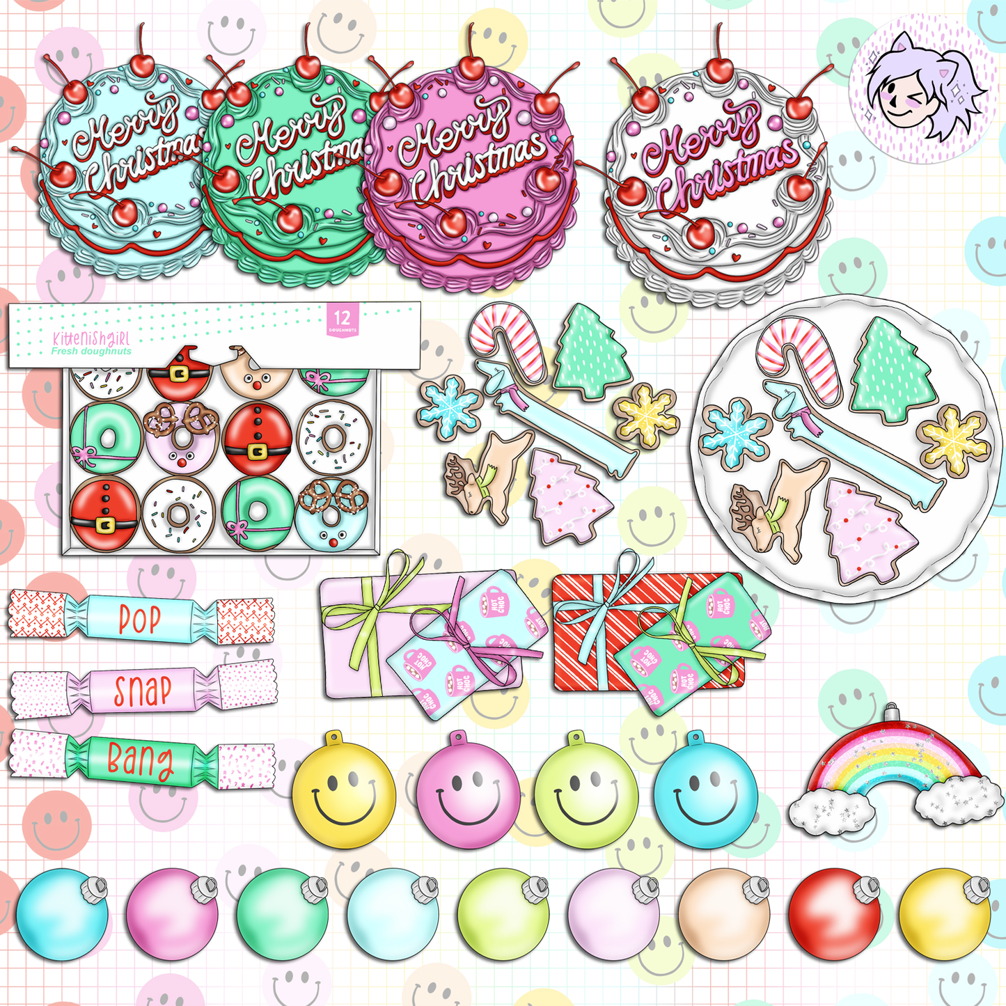 Bright // Clip Art