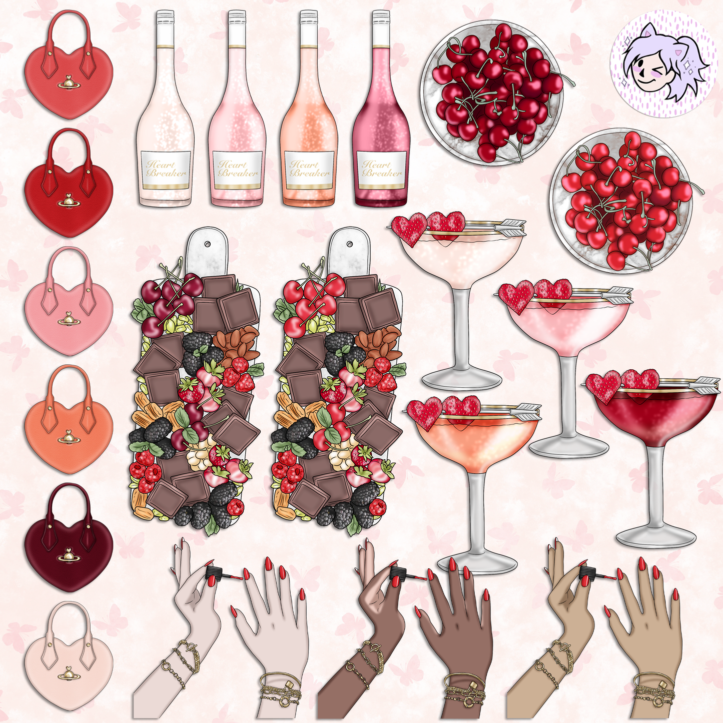 XOXO // Clip Art