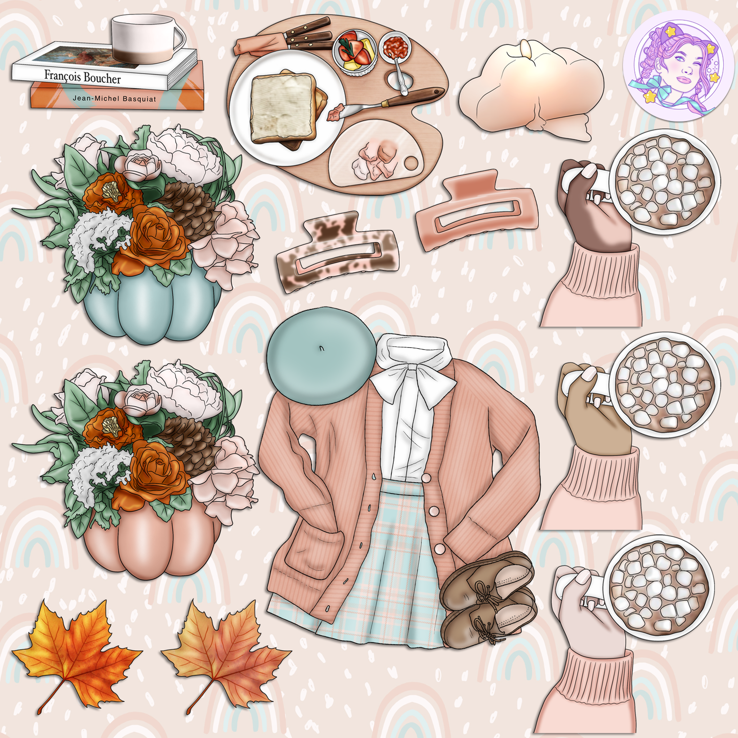Rainy Day // Clip Art