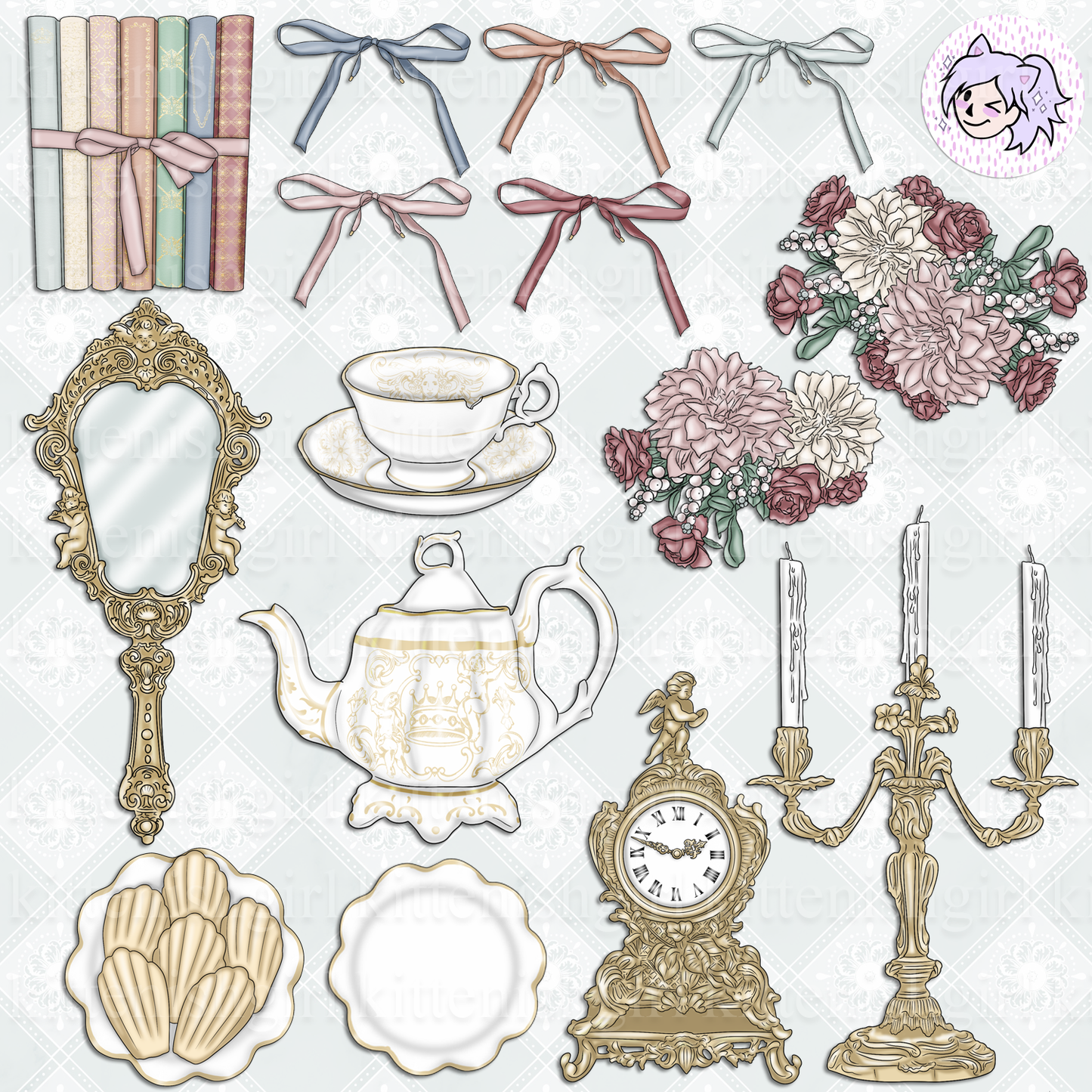 Belle // Clip Art