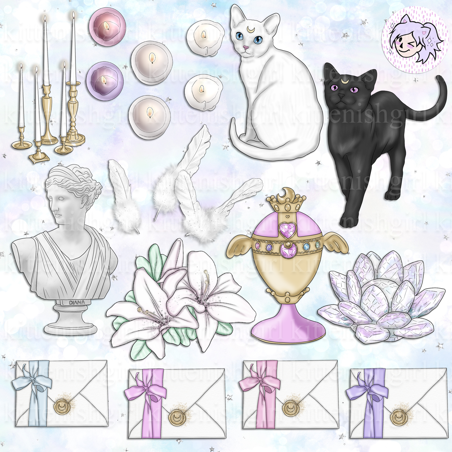 Serenity // Clip Art
