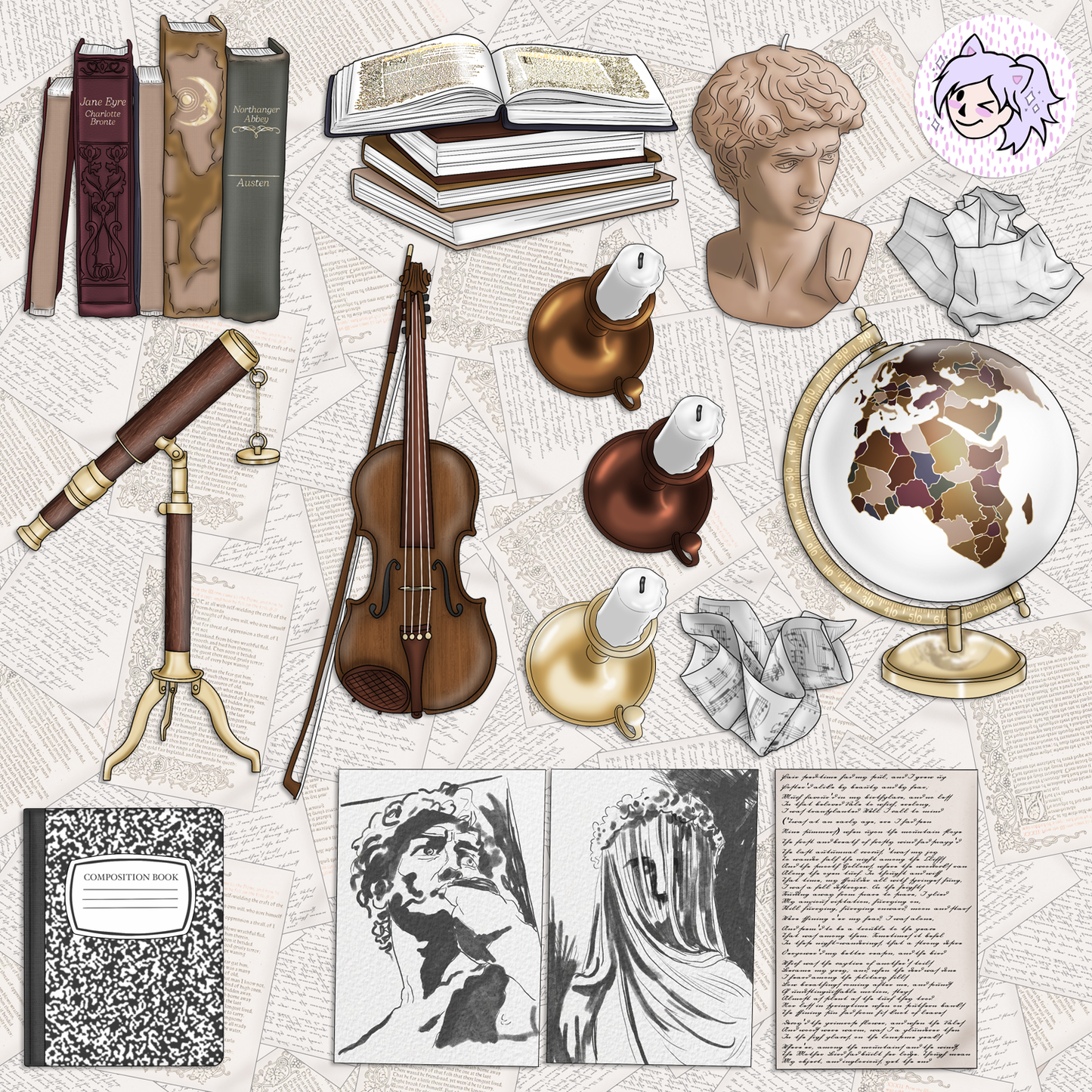 Aesthete // Clip Art