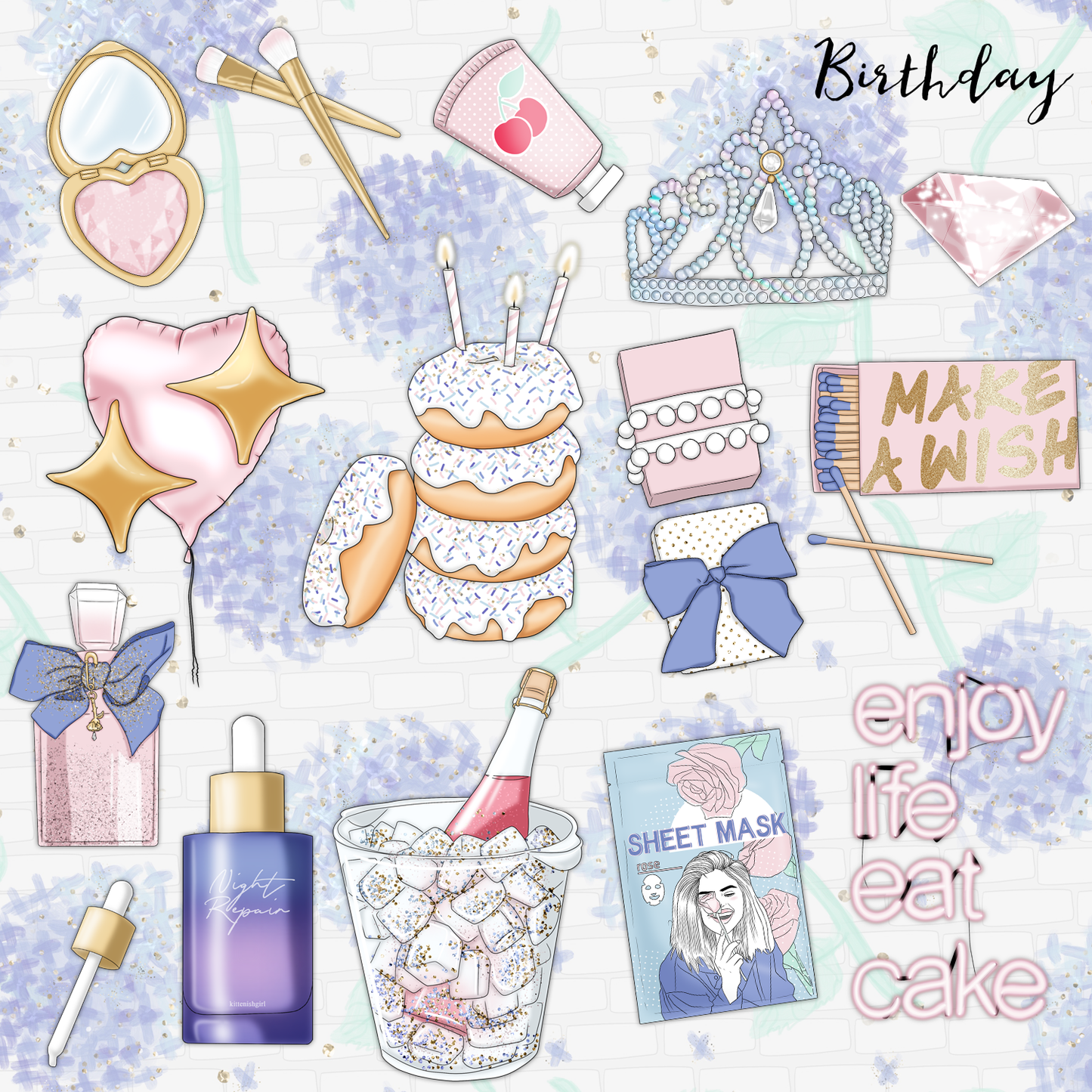 Birthday // Clip Art