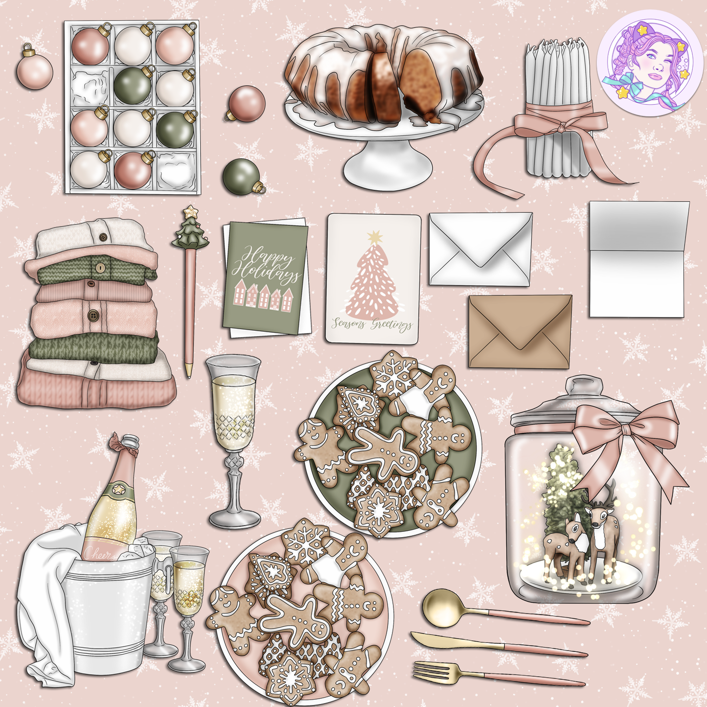 Holiday Prep // Clip Art