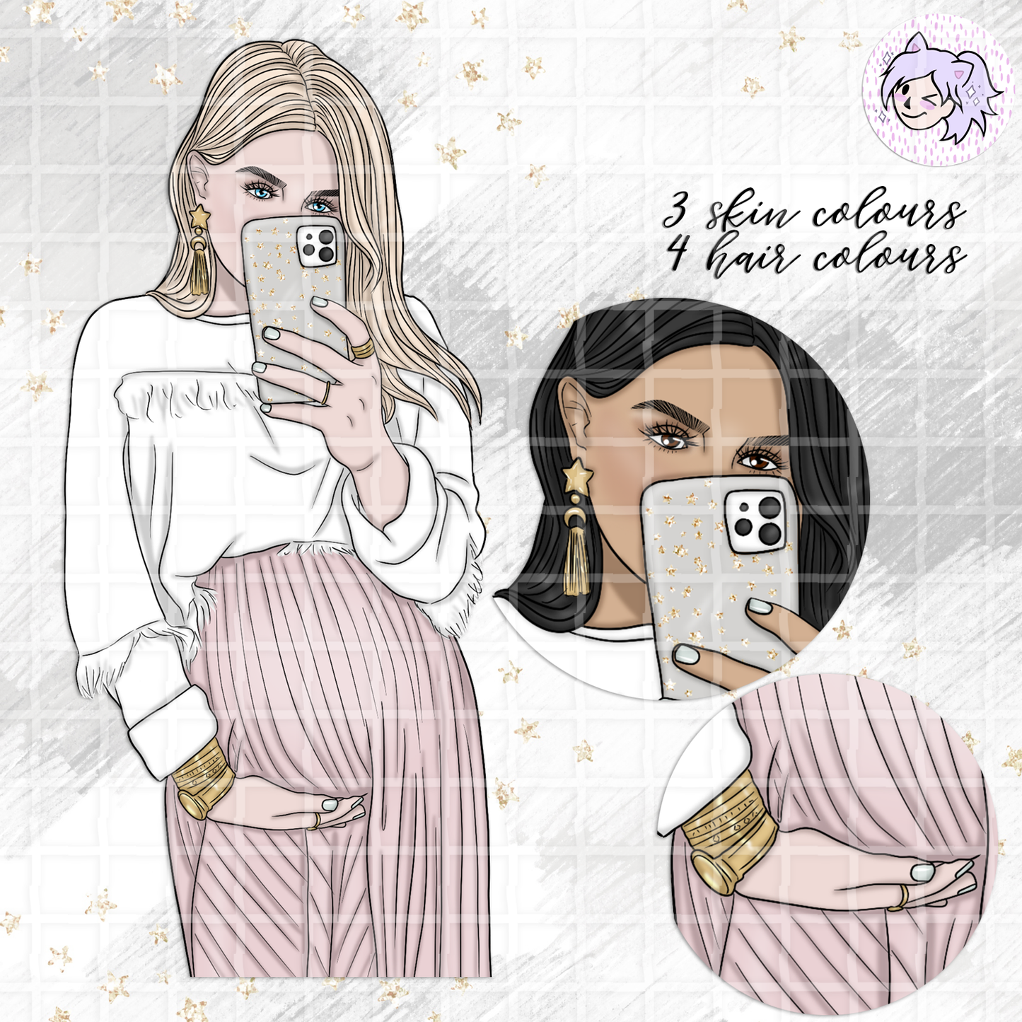 Baby Mine // Clip Art