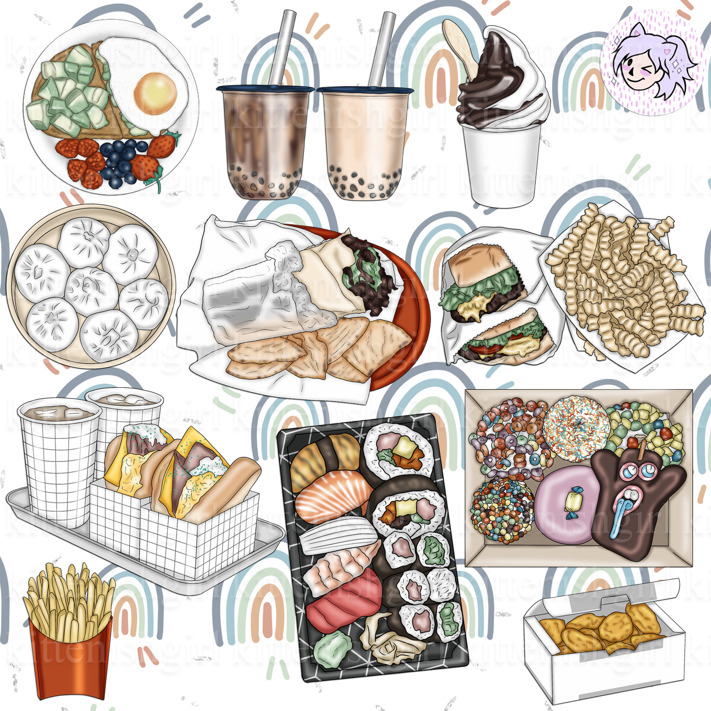 Foodie // Clip Art
