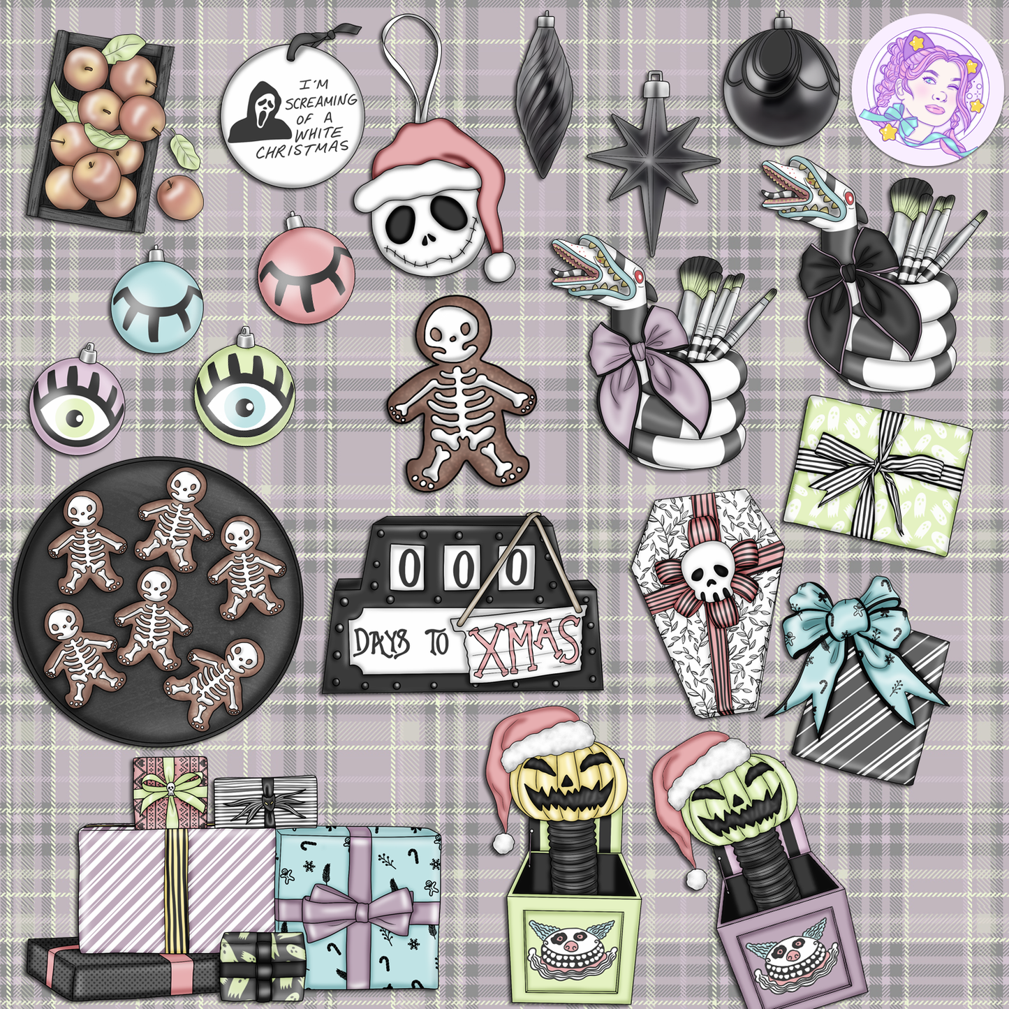 Seasons Creepings // Clip Art
