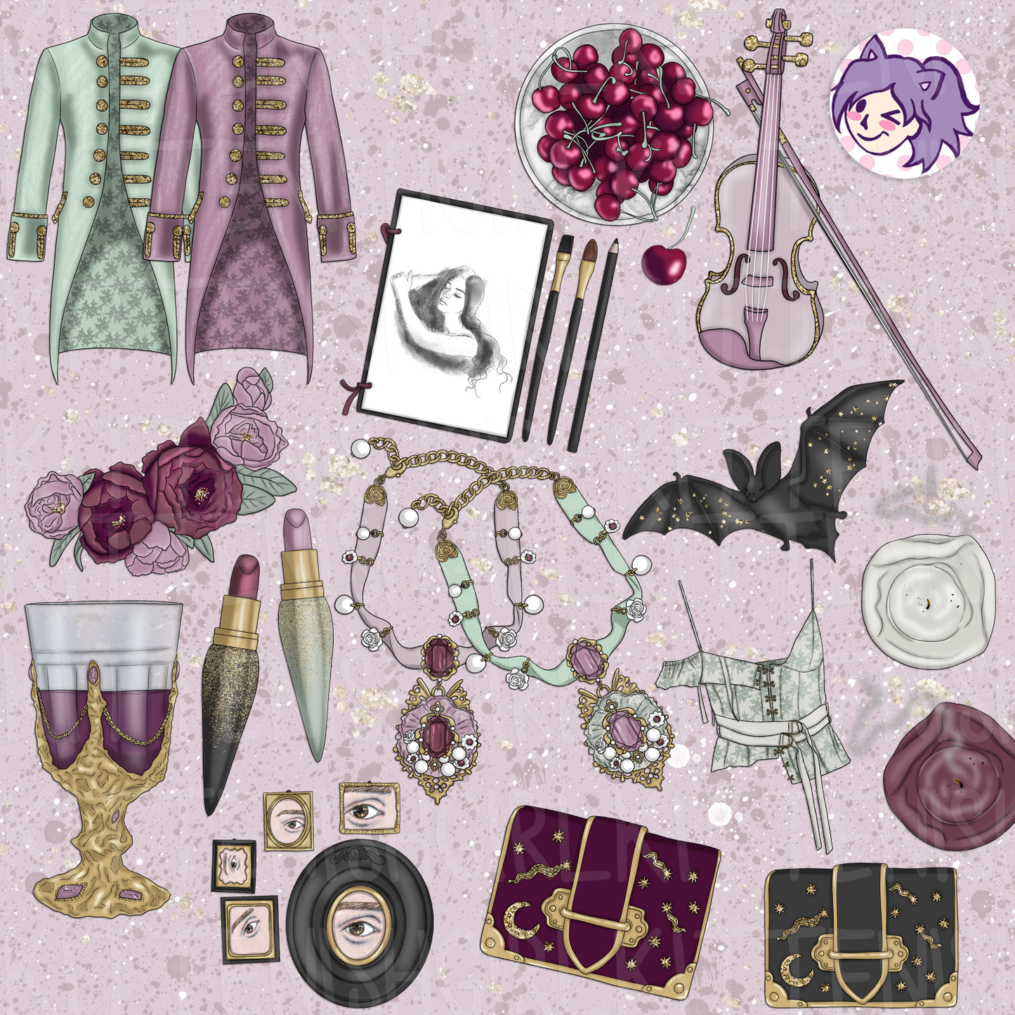 Bad Romance // Clip Art