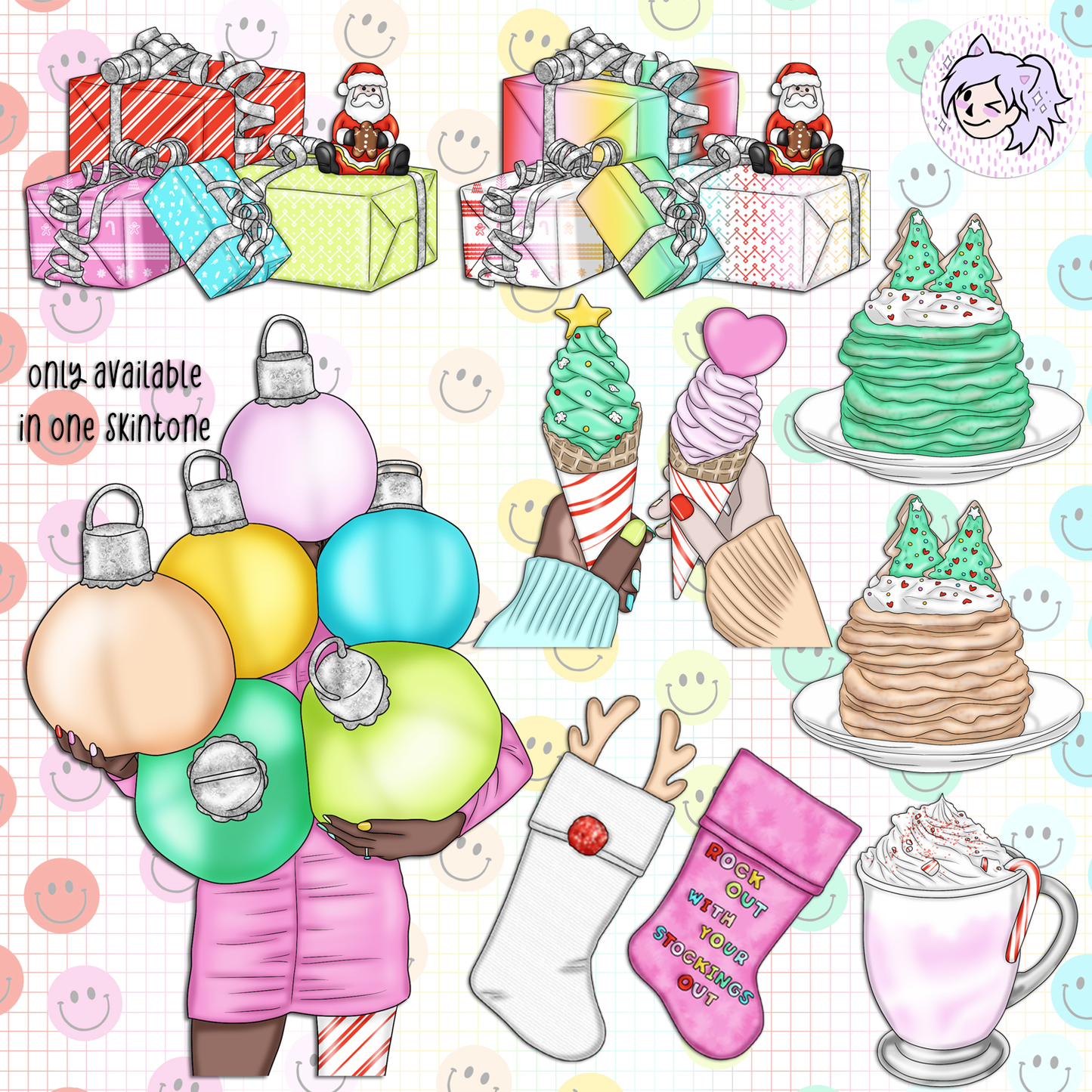 Bright // Clip Art