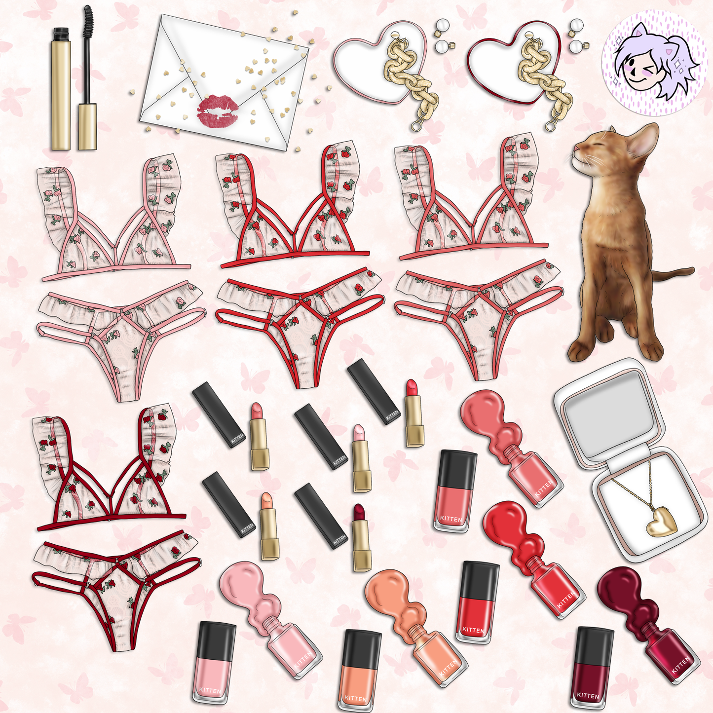 XOXO // Clip Art