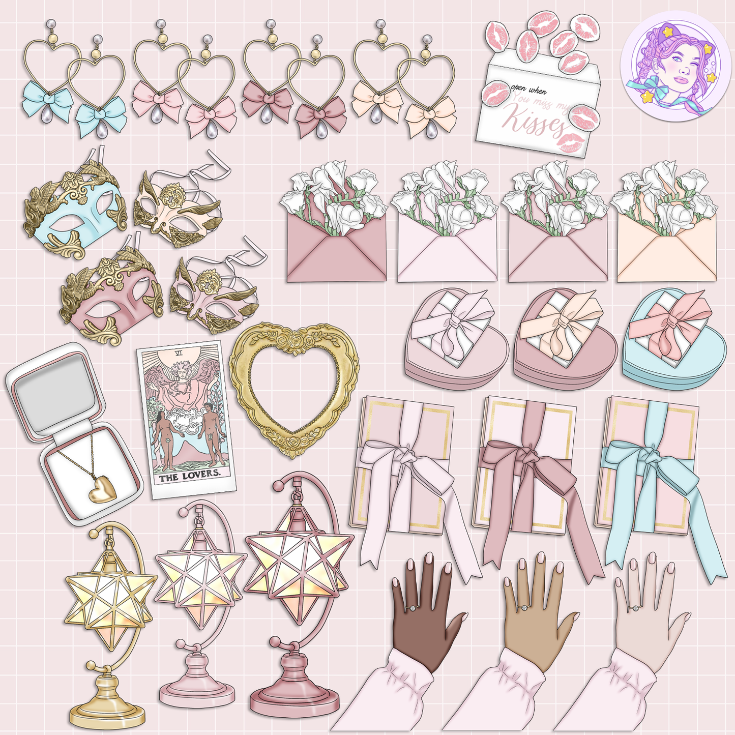 Starcrossed // Clip Art