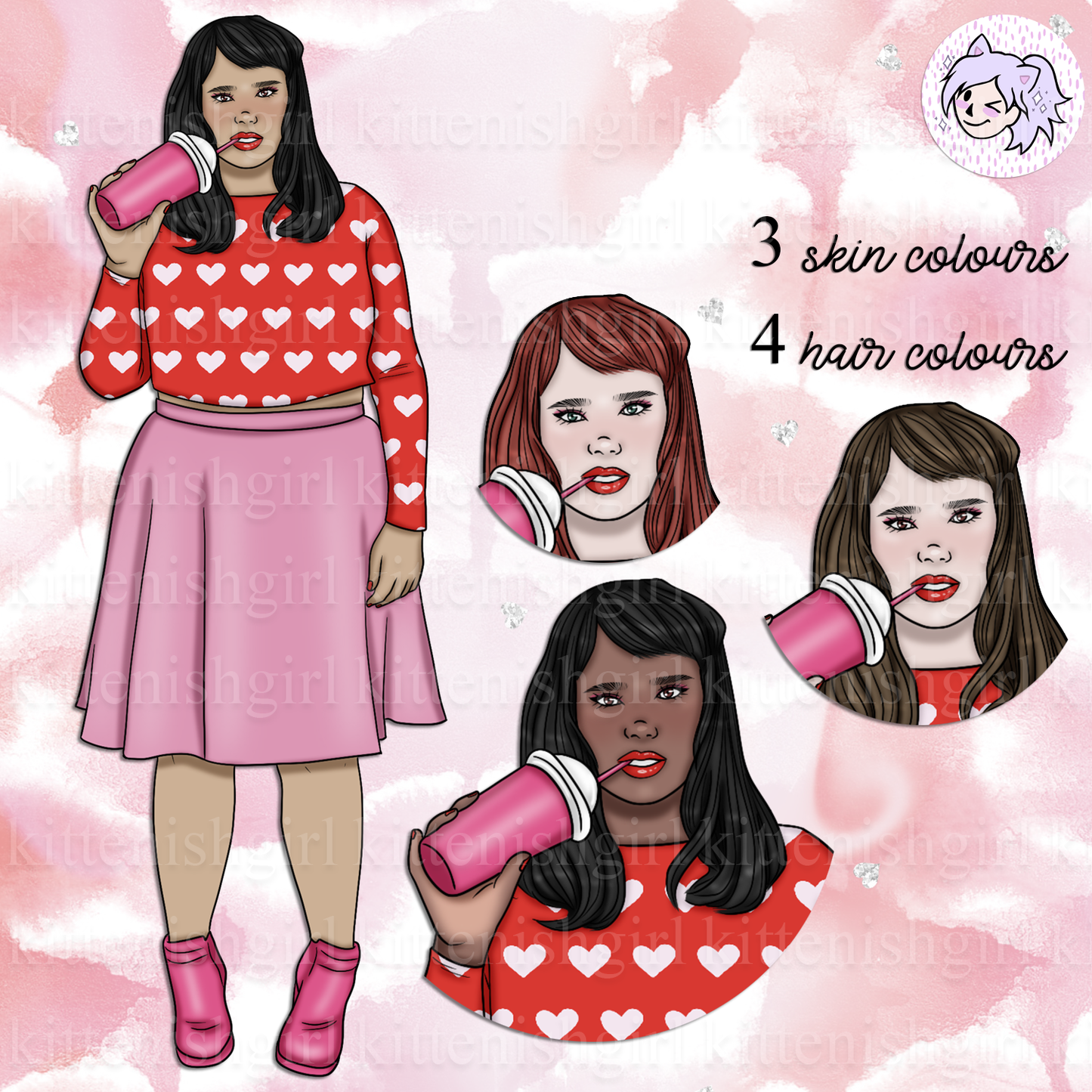 Be Mine // Clip Art