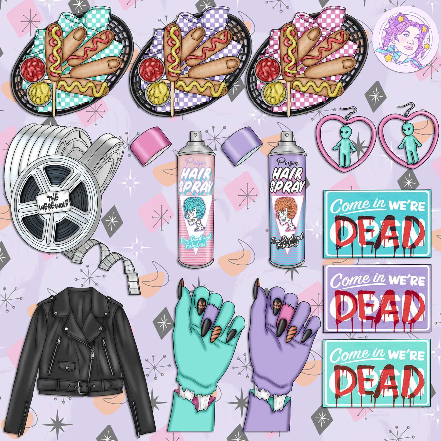 Zombina // Clip Art
