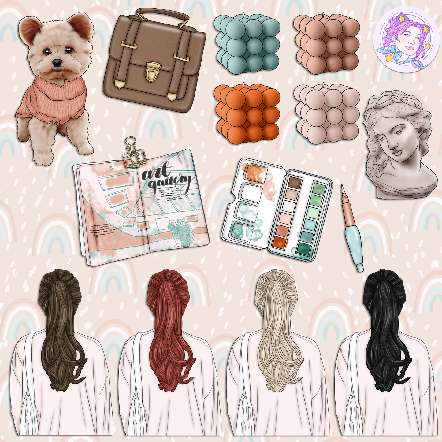 Rainy Day // Clip Art