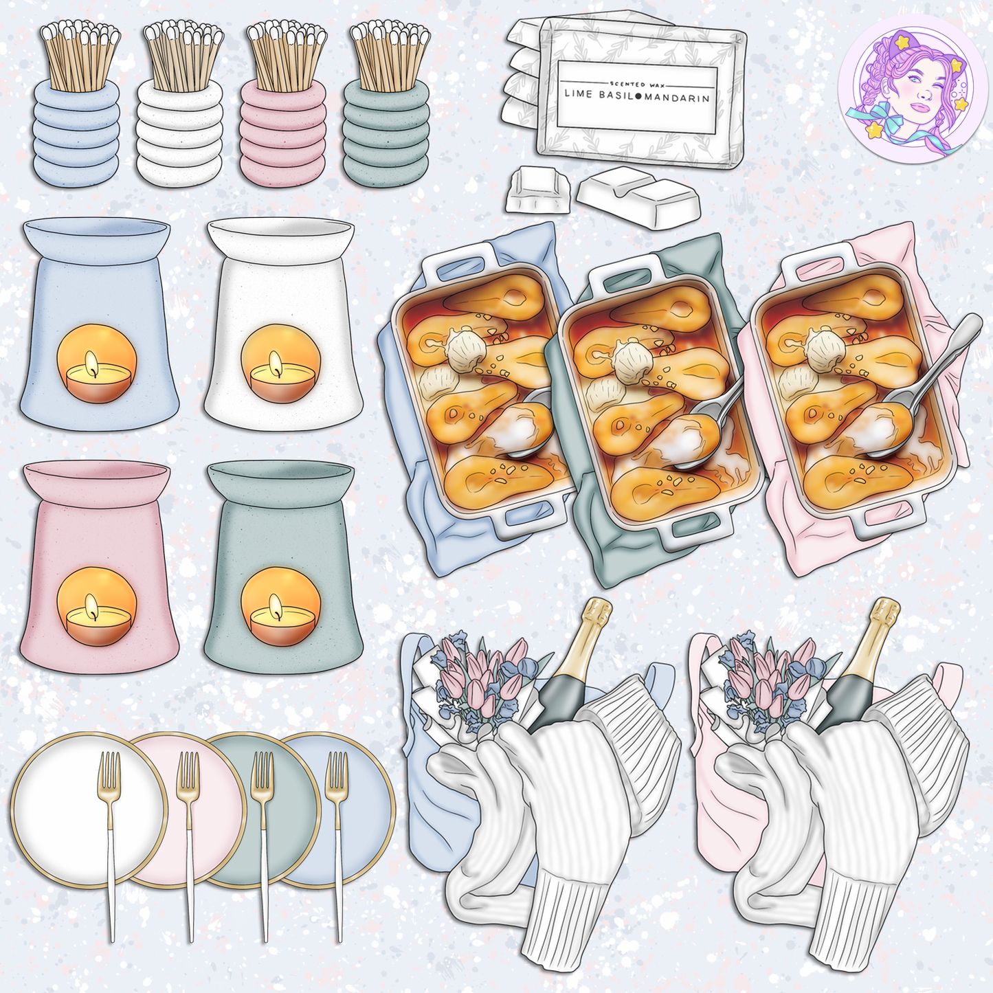Frosty // Clip Art