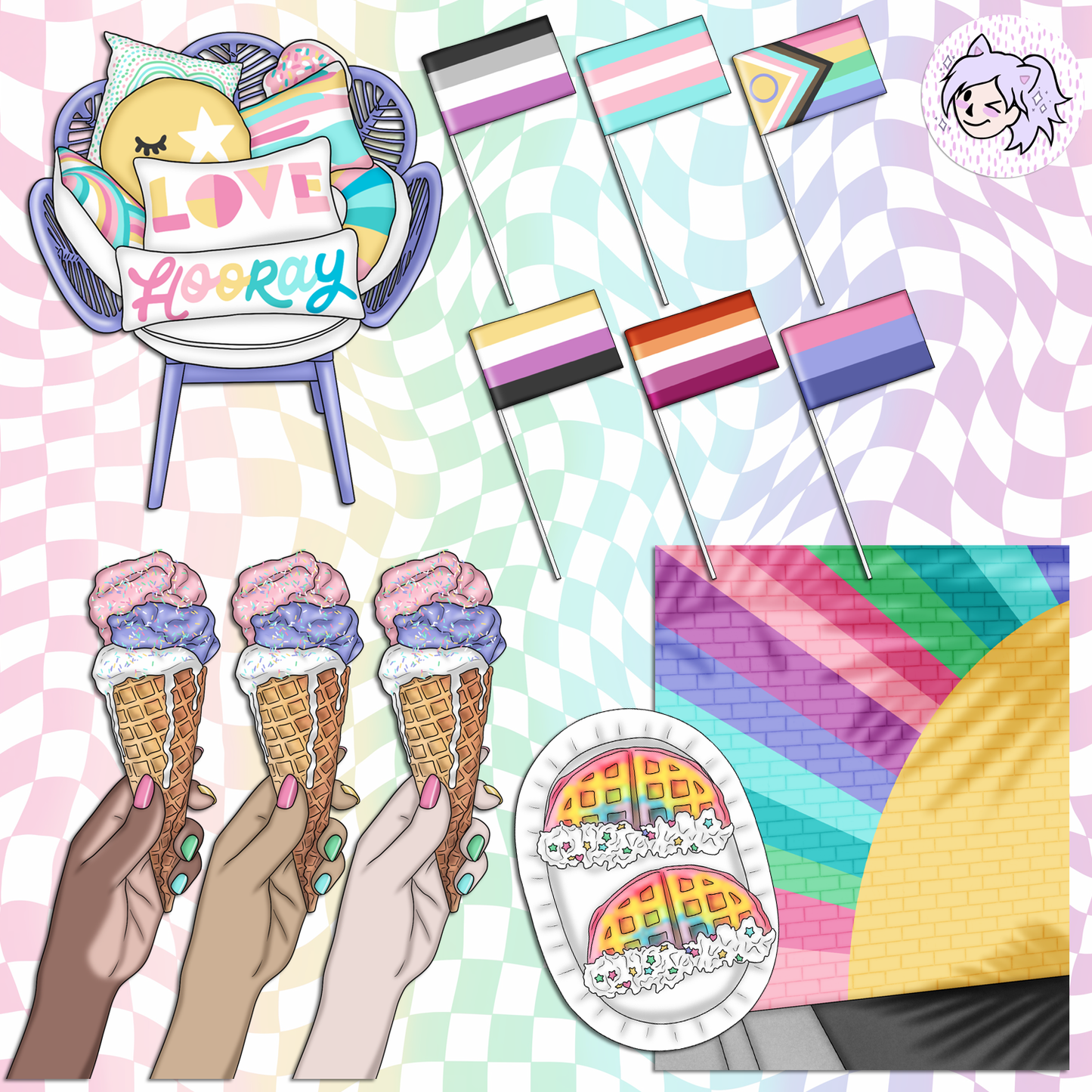 LoveIsLove // Clip Art