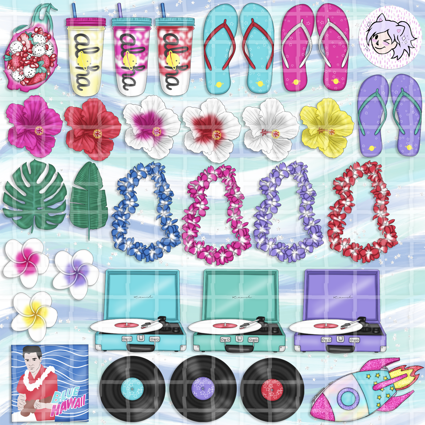 Ohana // Clip Art