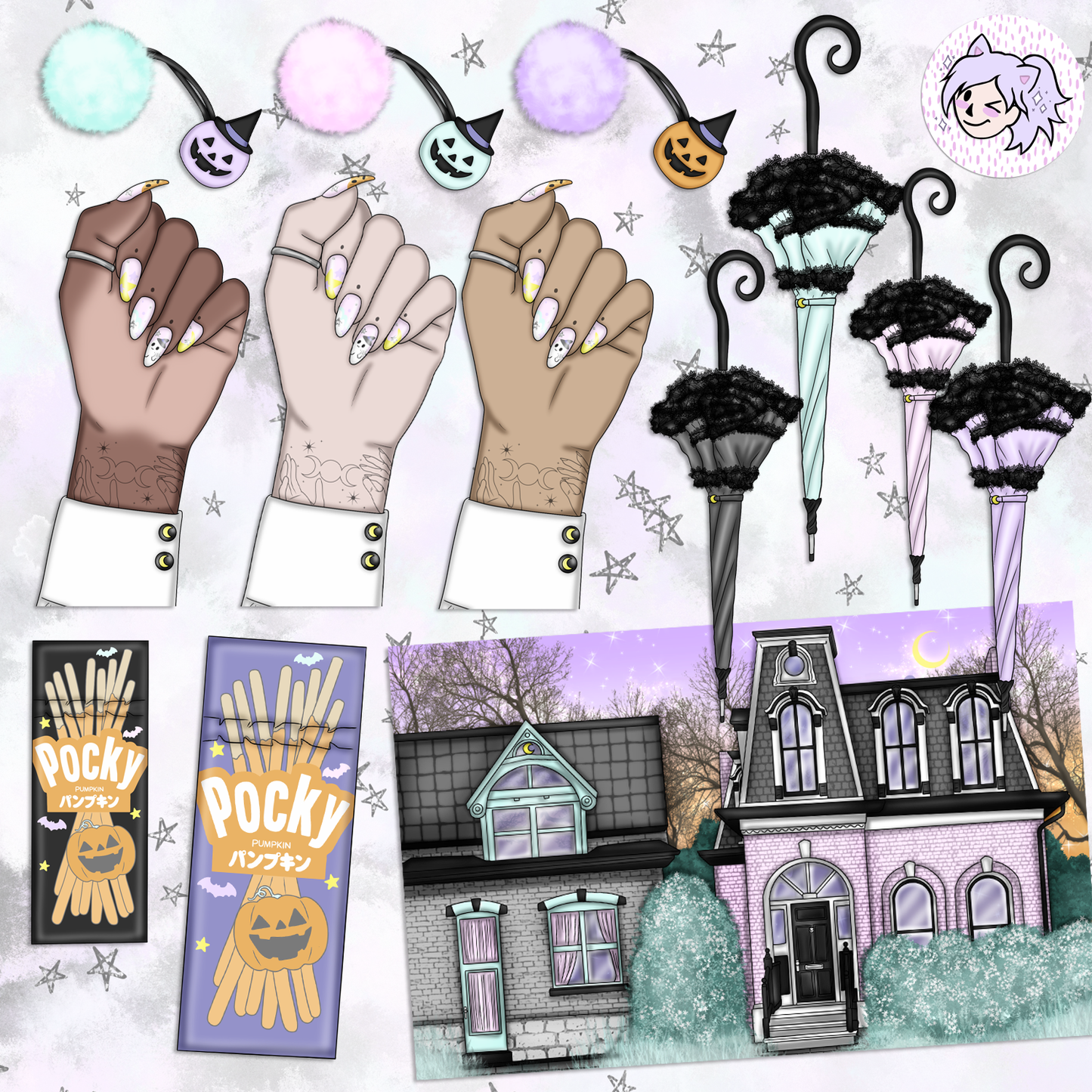 Little Witch // Clip Art