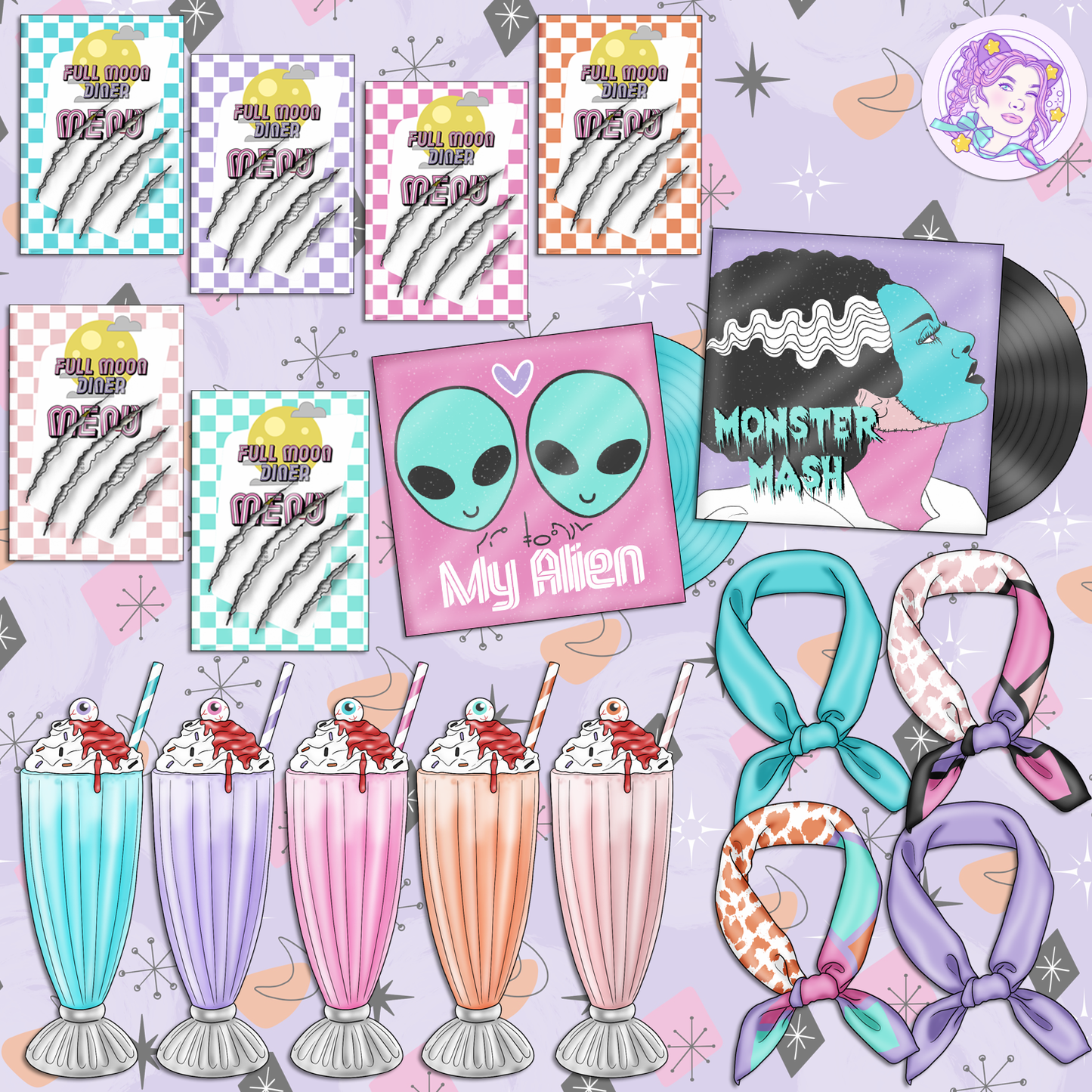 Zombina // Clip Art