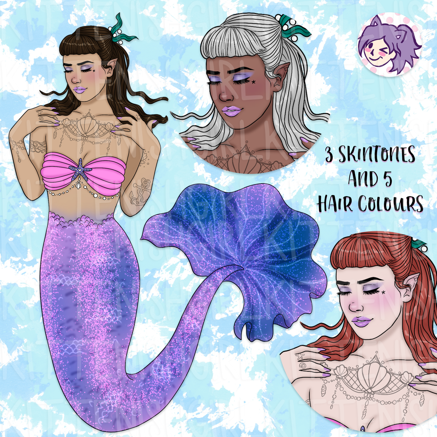 Beach Please // Clip Art