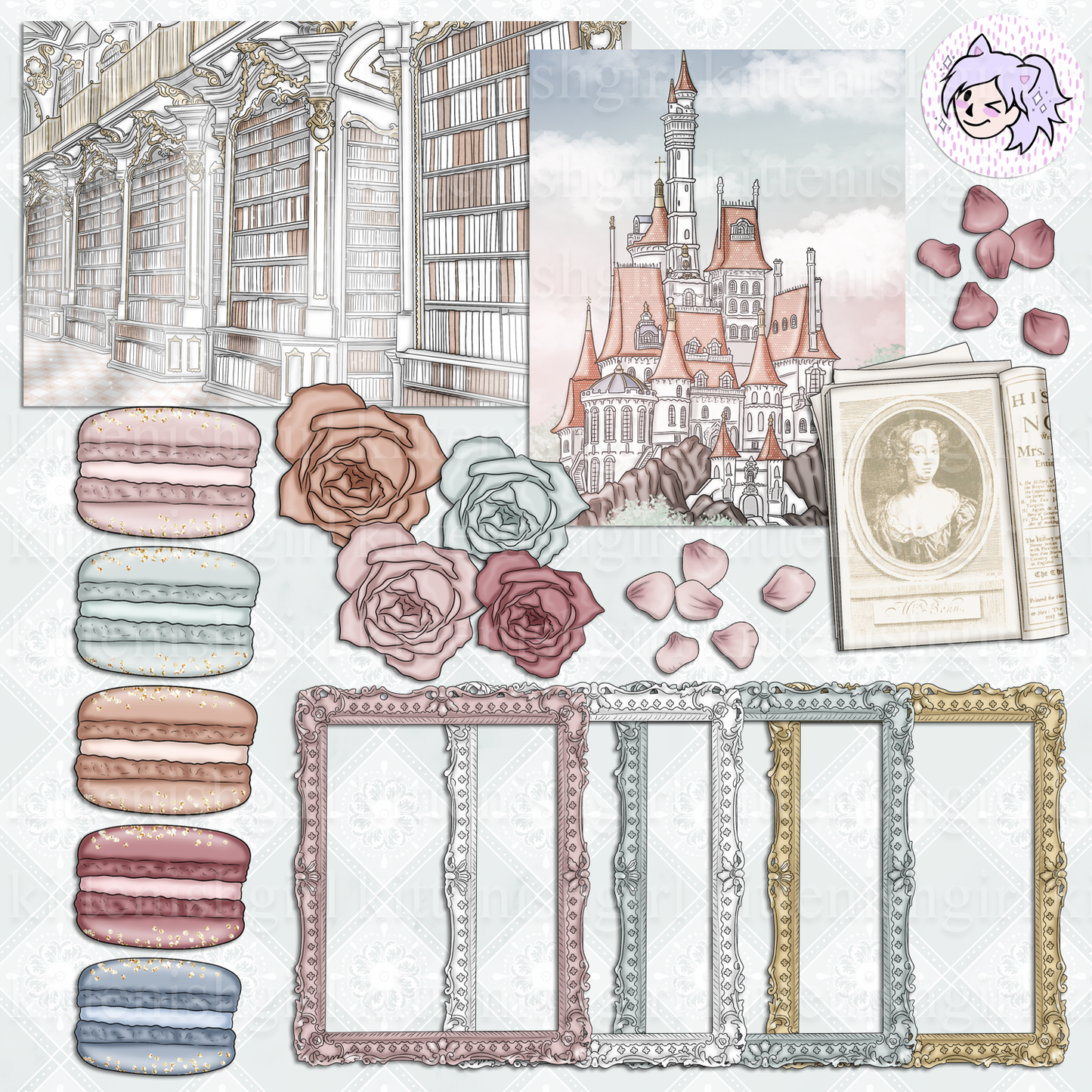Belle // Clip Art