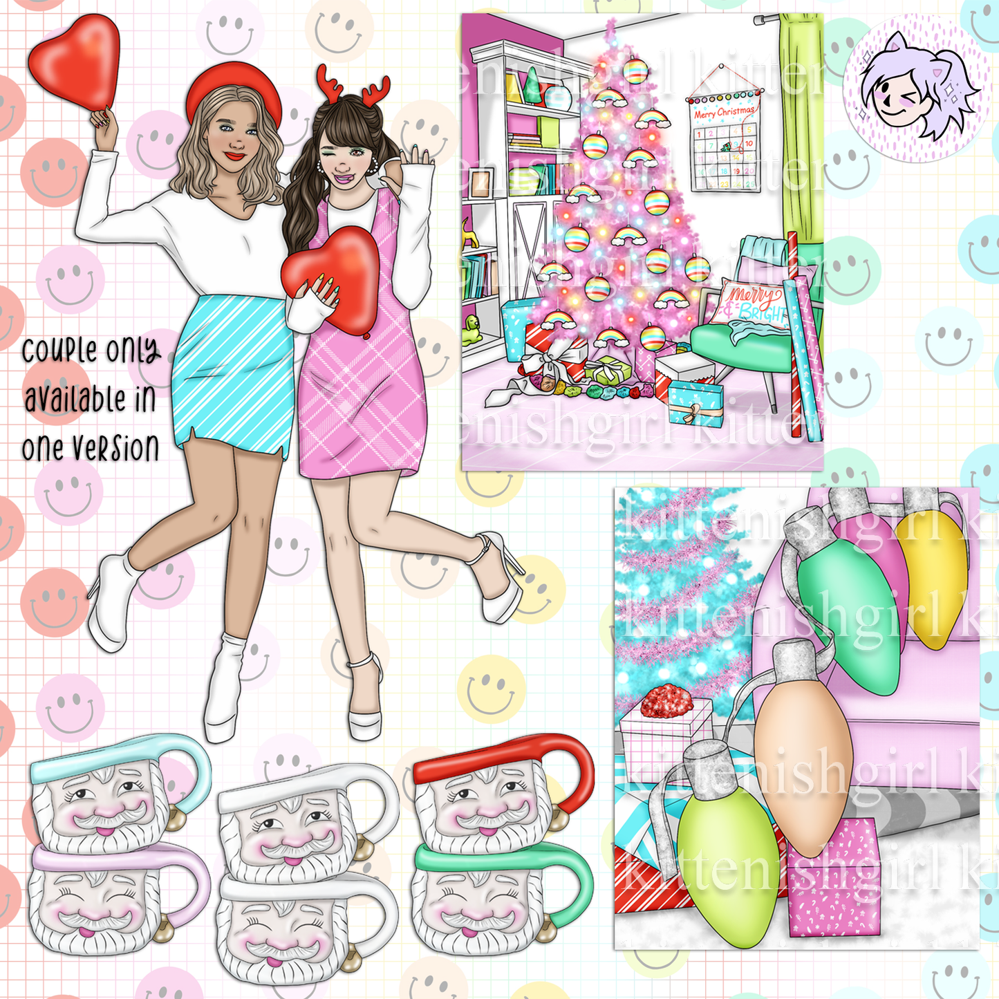 Bright // Clip Art