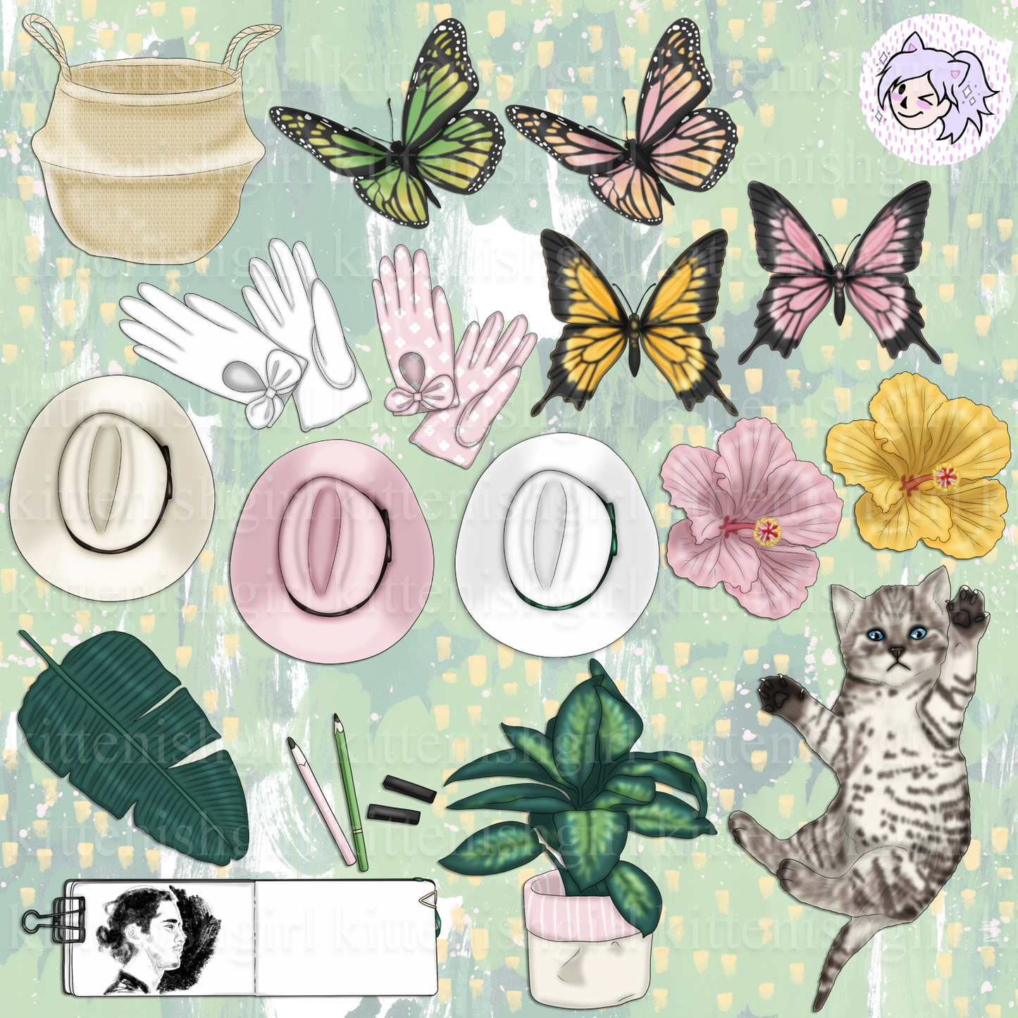 Two Worlds // Clip Art