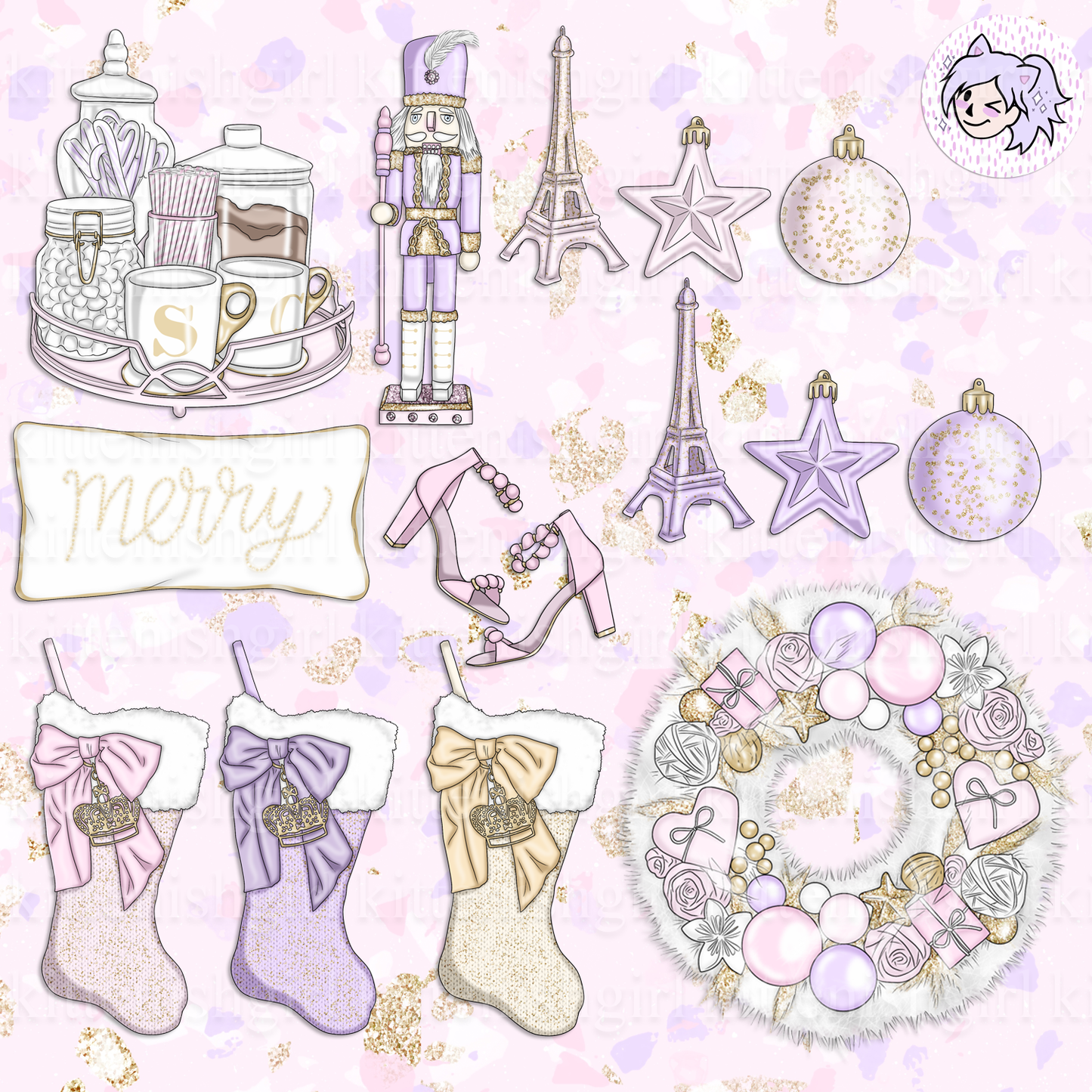 Merry // Clip Art