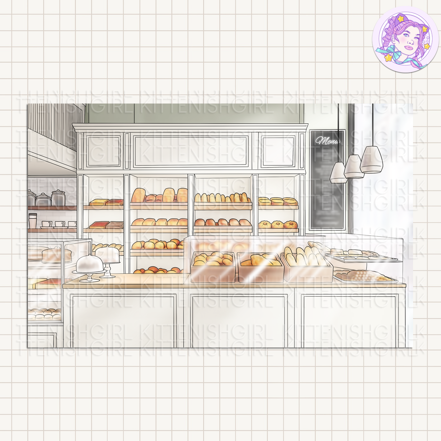 Teddy Bread // Clip Art