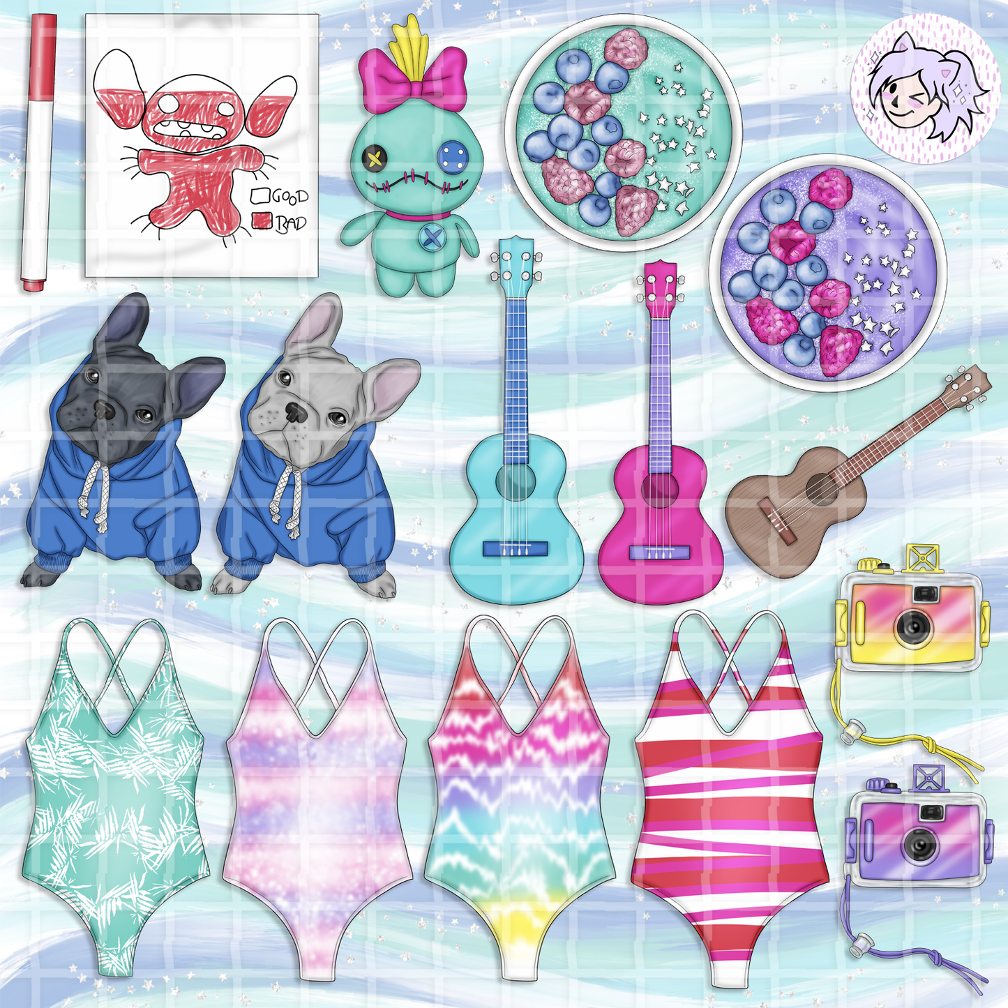 Ohana // Clip Art