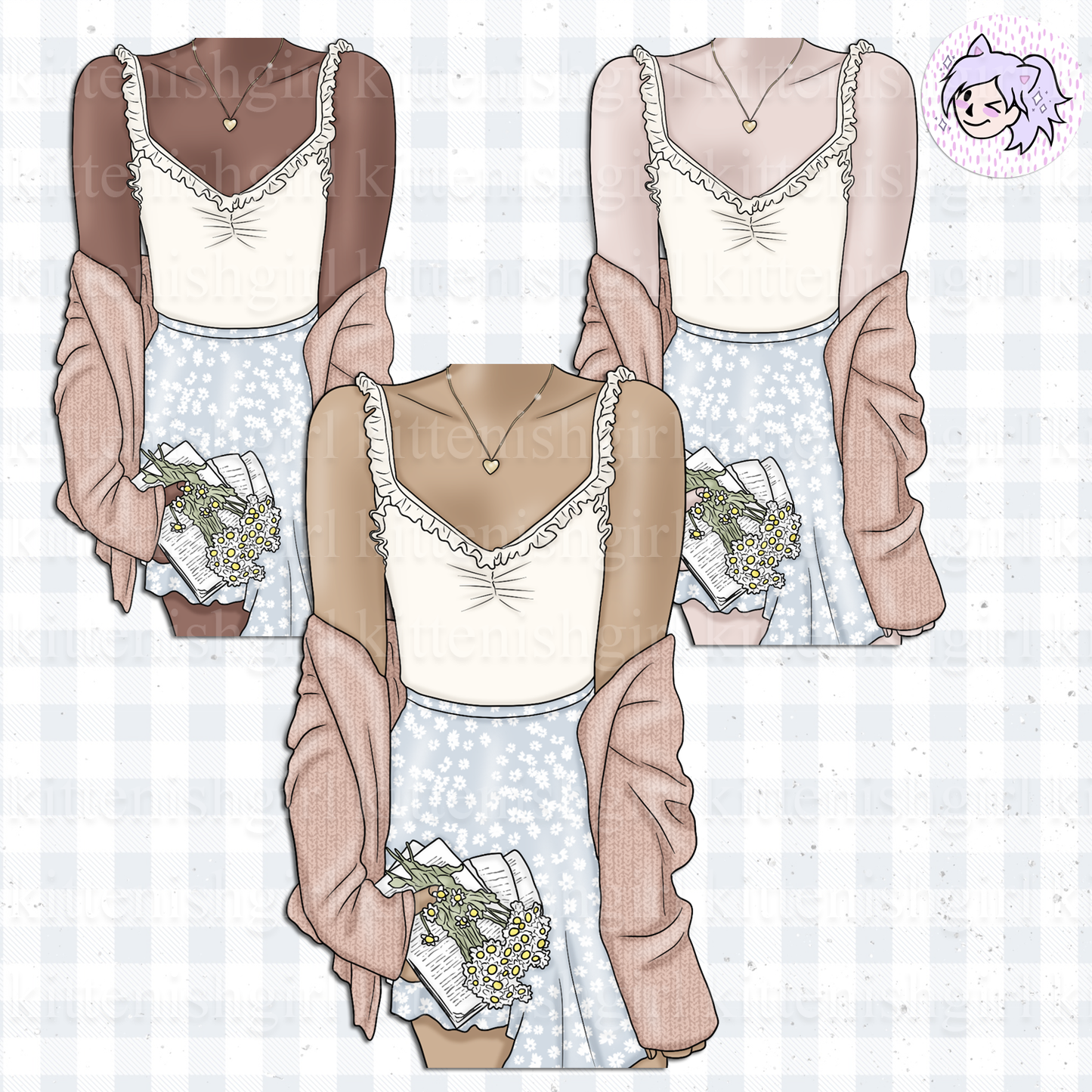 Romantic Verses // Clip Art