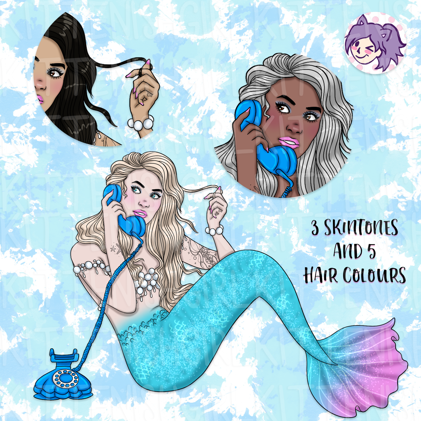 Beach Please // Clip Art