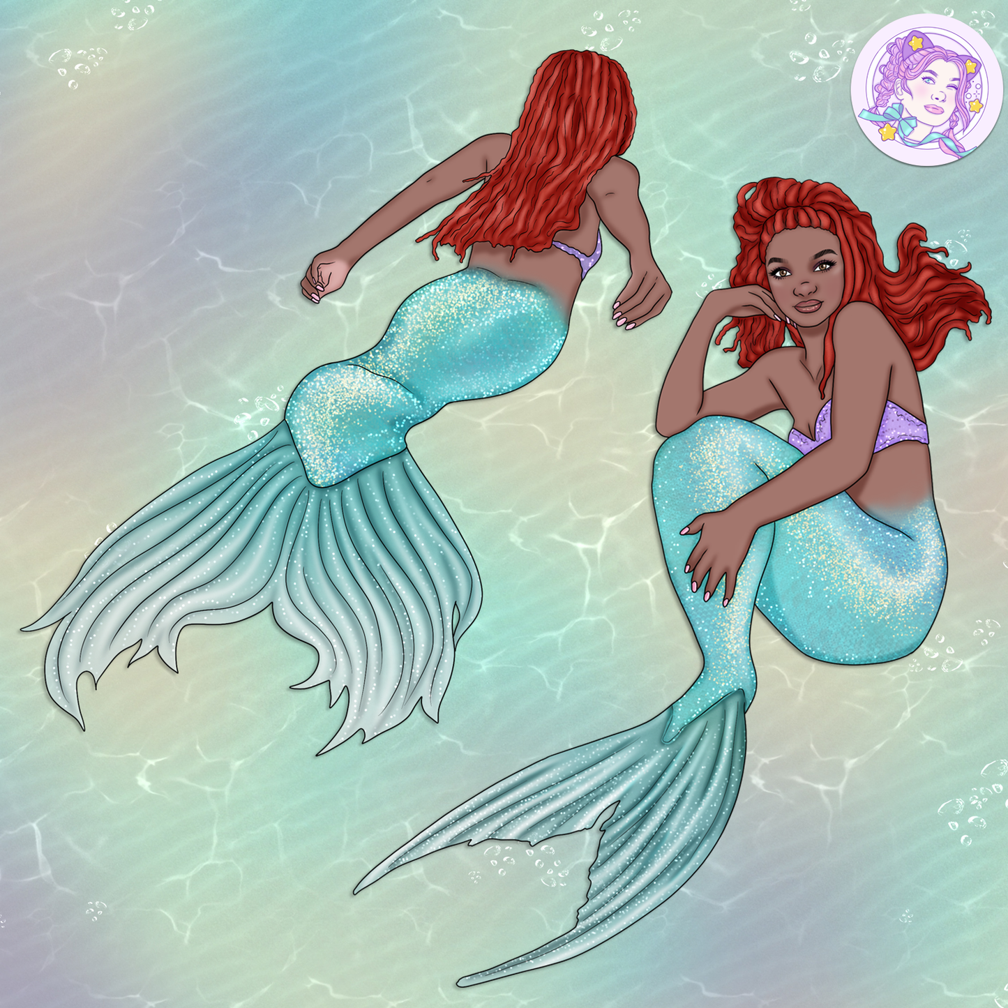 Under the Waves // Clip Art