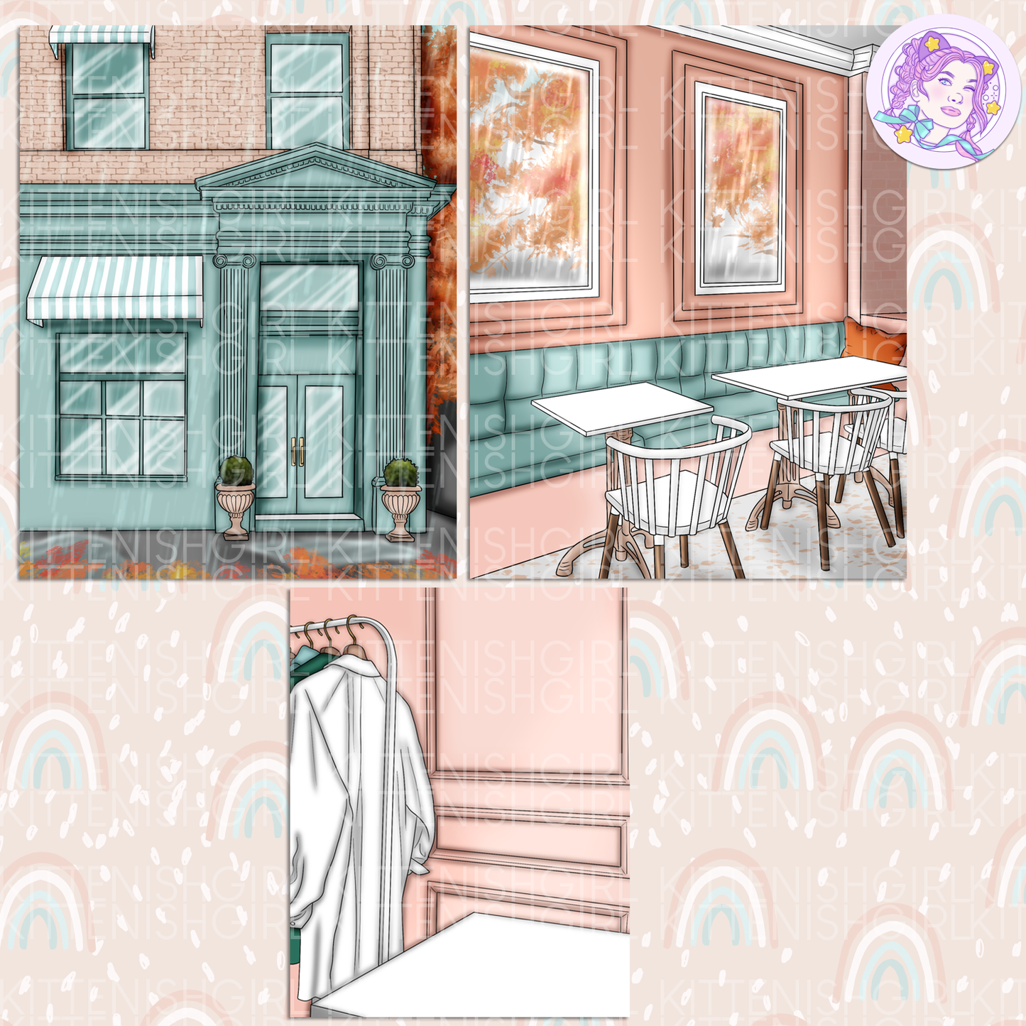 Rainy Day // Clip Art