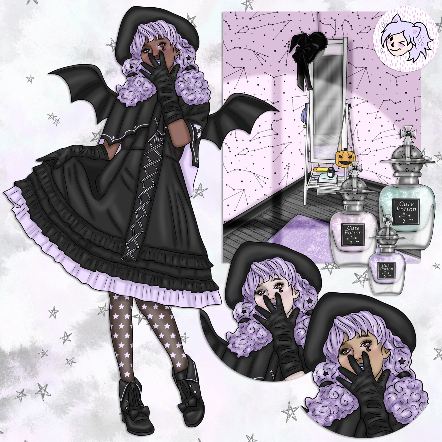 Little Witch // Clip Art