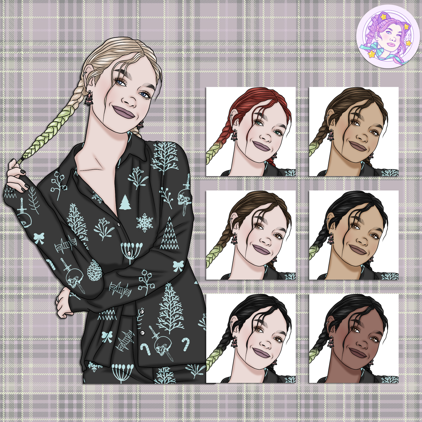 Seasons Creepings // Clip Art