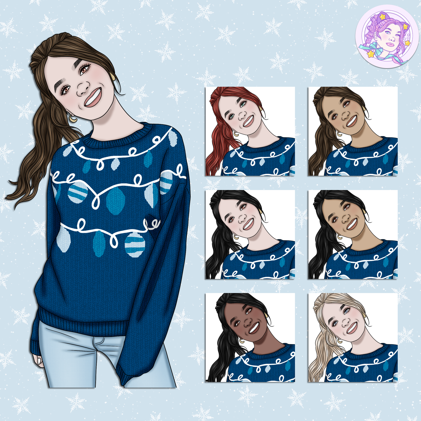 Hanukkah Honey // Clip Art