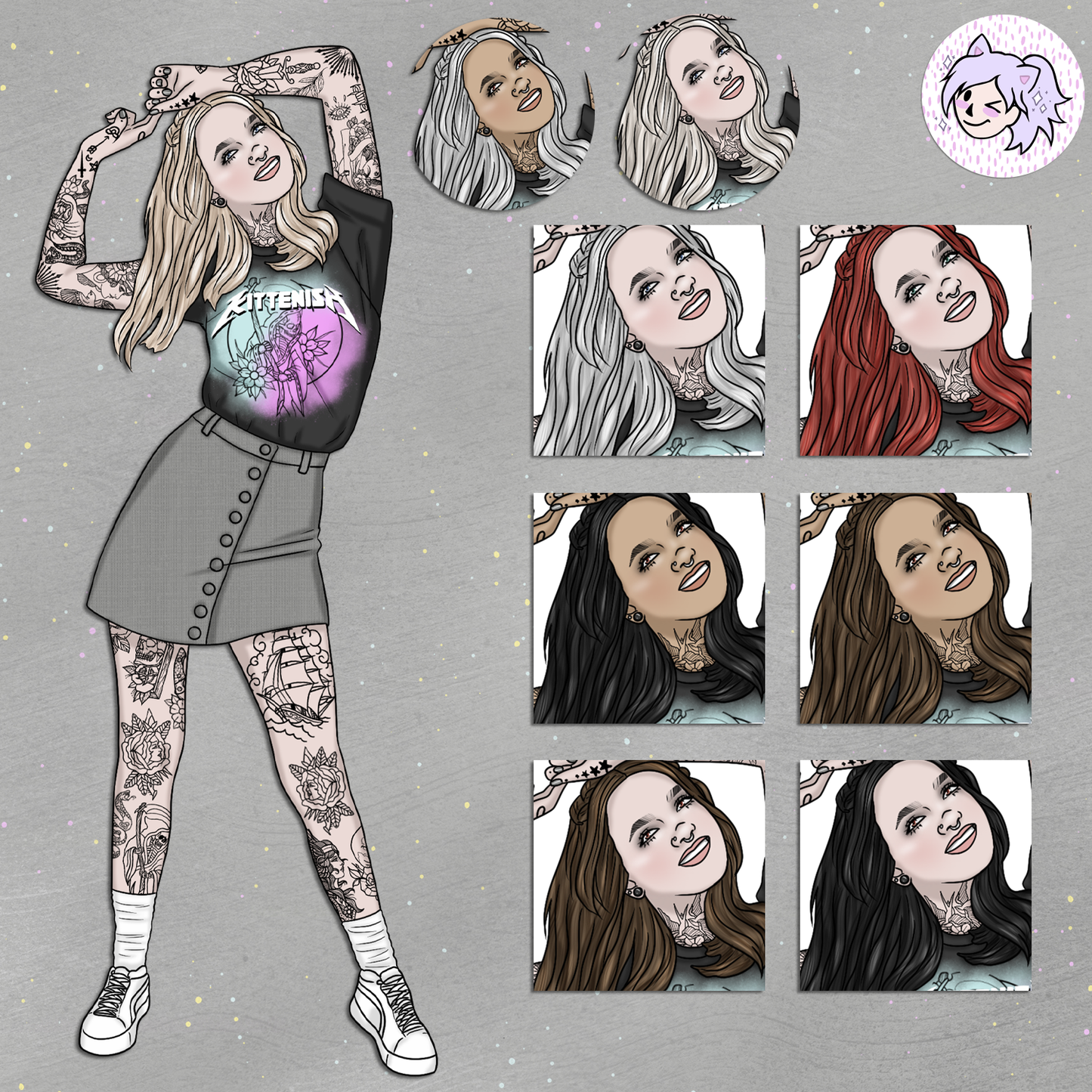 I'm A Fake // Clip Art