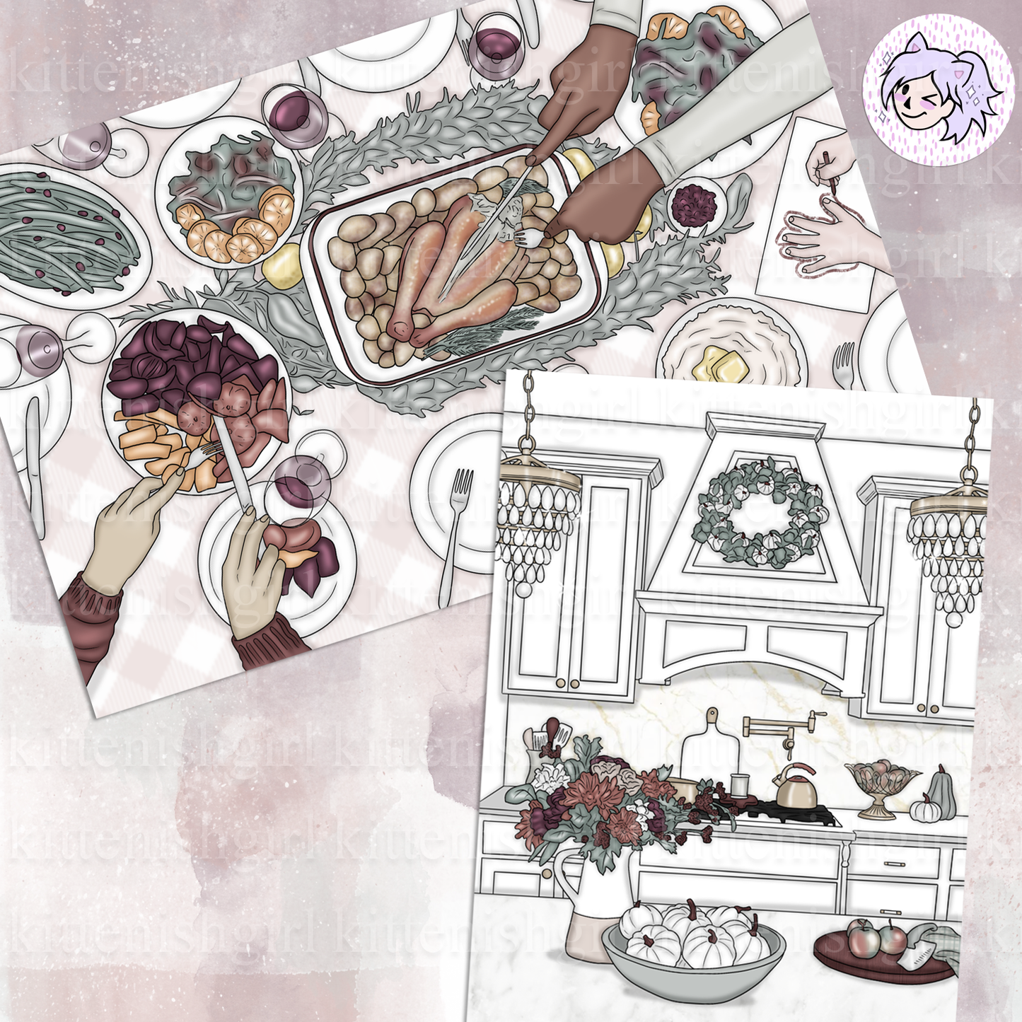 Thankful // Clip Art