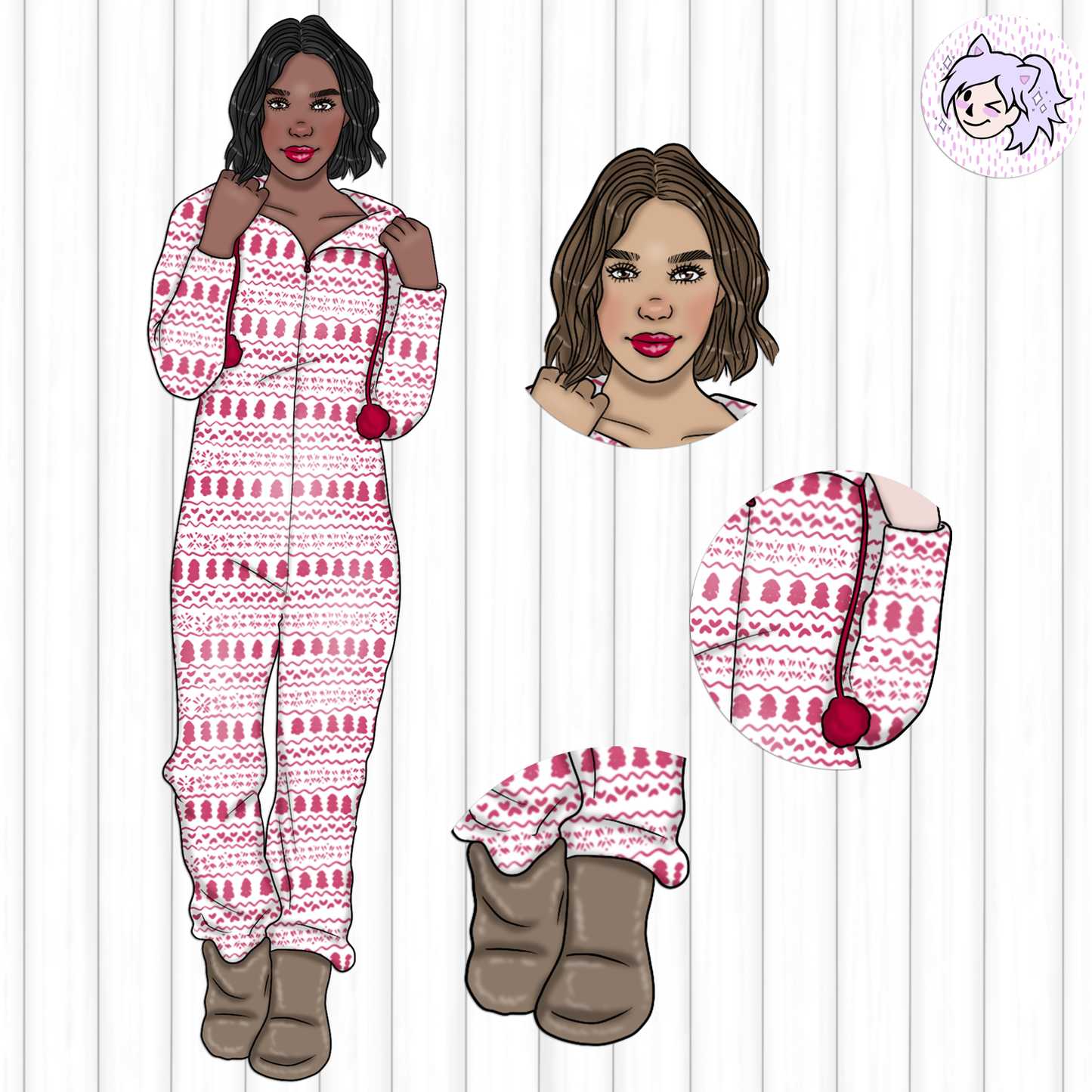 Snuggle Season // Clip Art