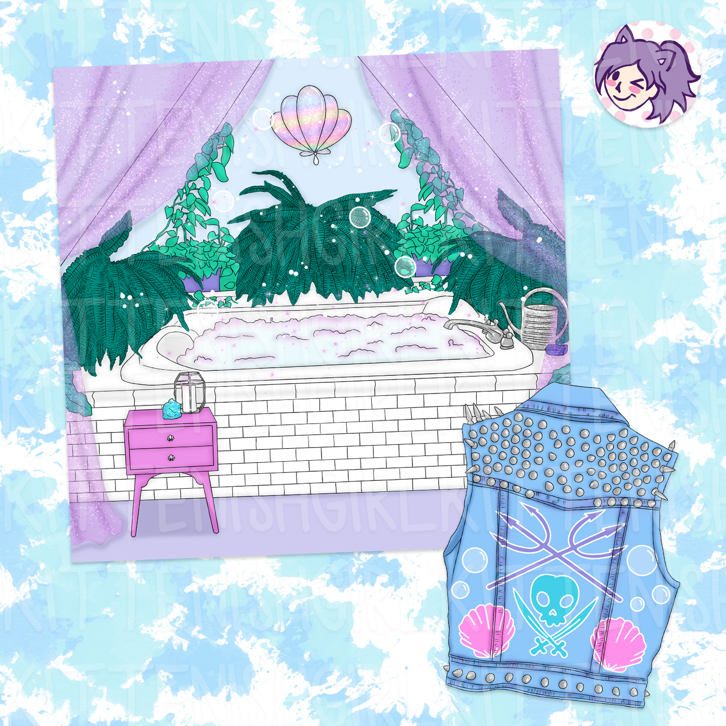 Beach Please // Clip Art