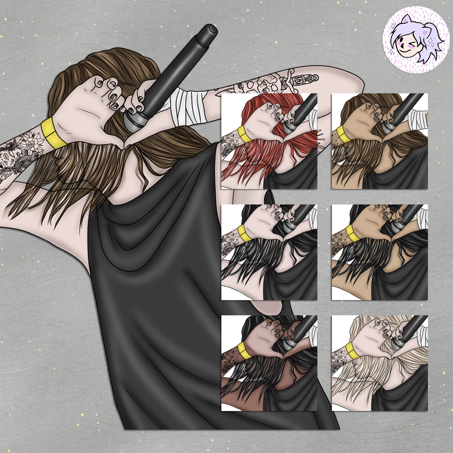 I'm A Fake // Clip Art