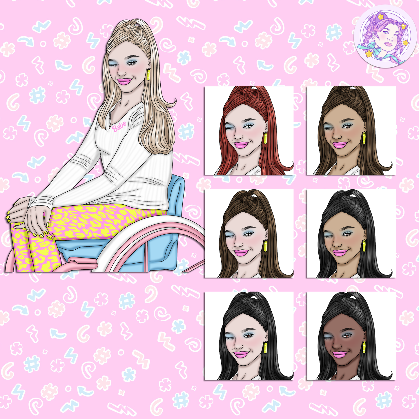 Life In Plastic // Clip Art