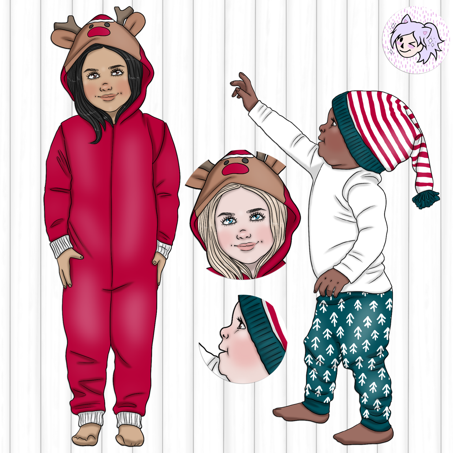 Snuggle Season // Clip Art