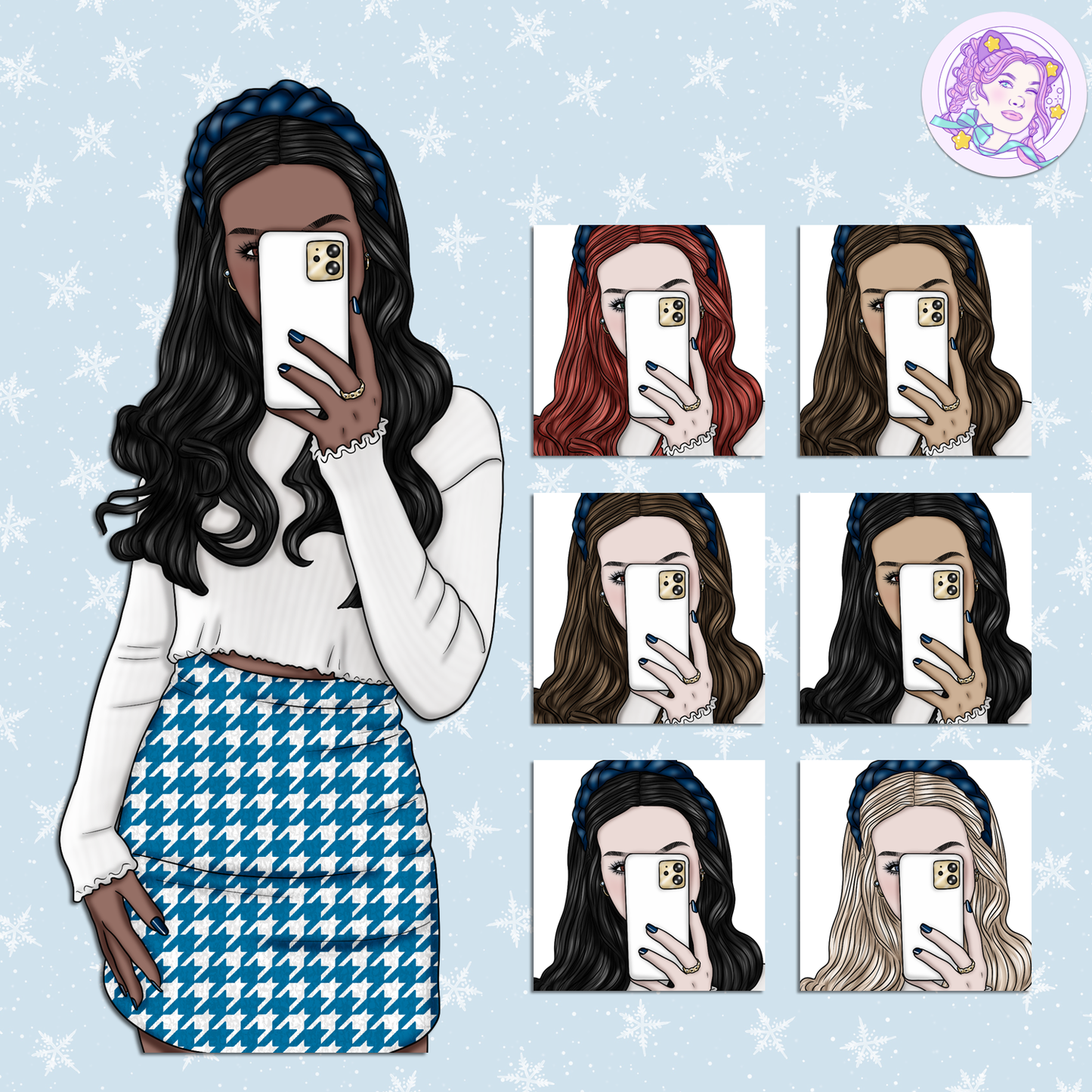 Hanukkah Honey // Clip Art
