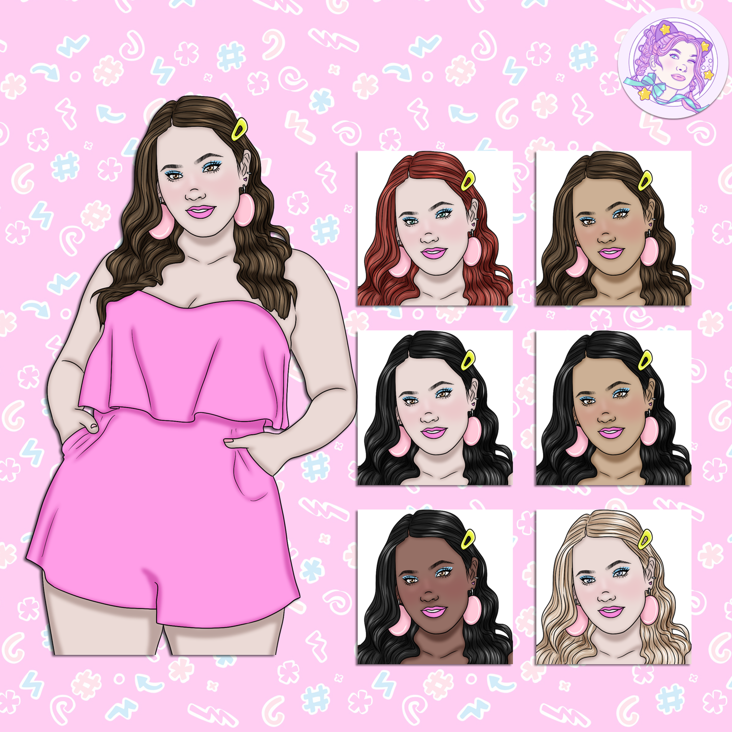 Life In Plastic // Clip Art